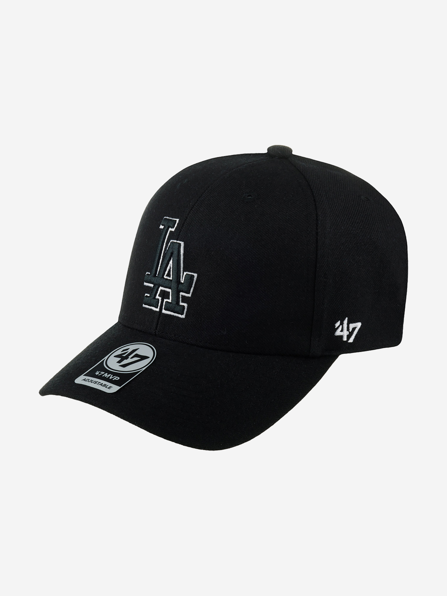 

Бейсболка 47 BRAND B-MVP12WBV-BKС Los Angeles Dodgers MLB (черный), Черный