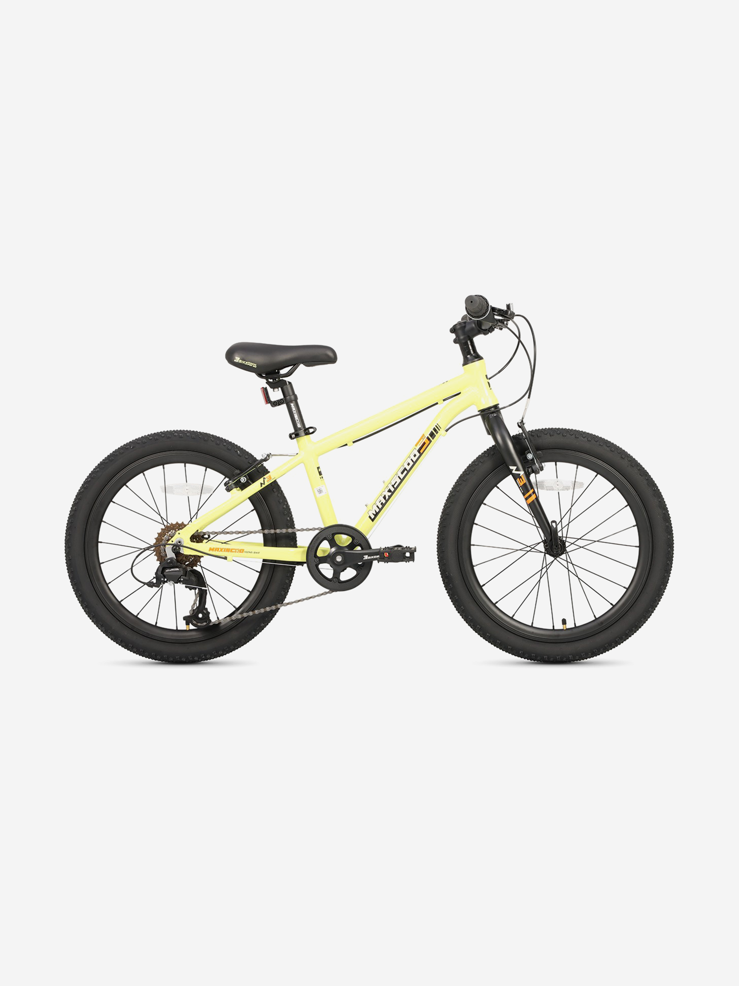 

Велосипед детский Maxiscoo 3BIKE 20'' M, желтый, 2025, Желтый