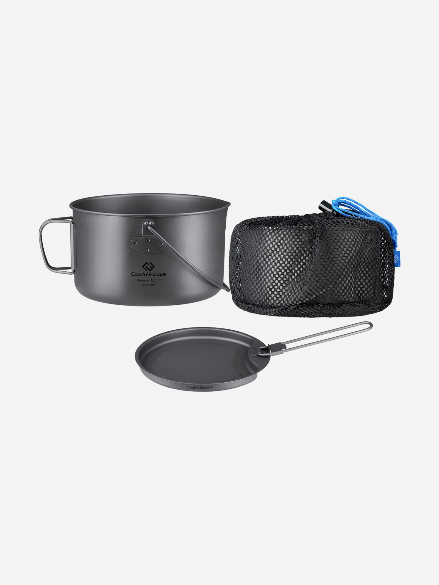 

Набор посуды KingCamp Mountain Top Pot, Серебряный