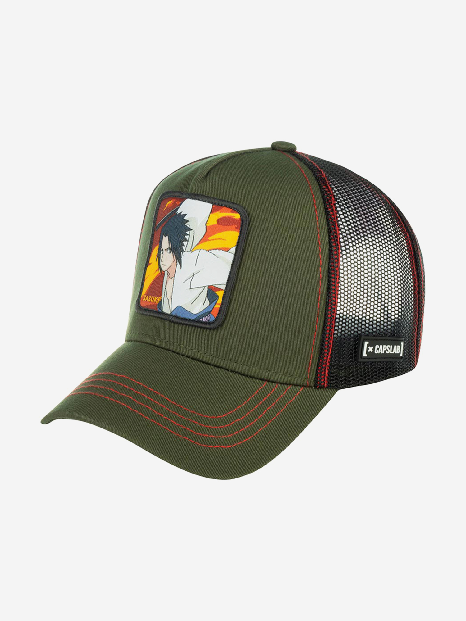 Изображение товара Бейсболка с сеточкой CAPSLAB Naruto Sasuke унисекс всесезонная