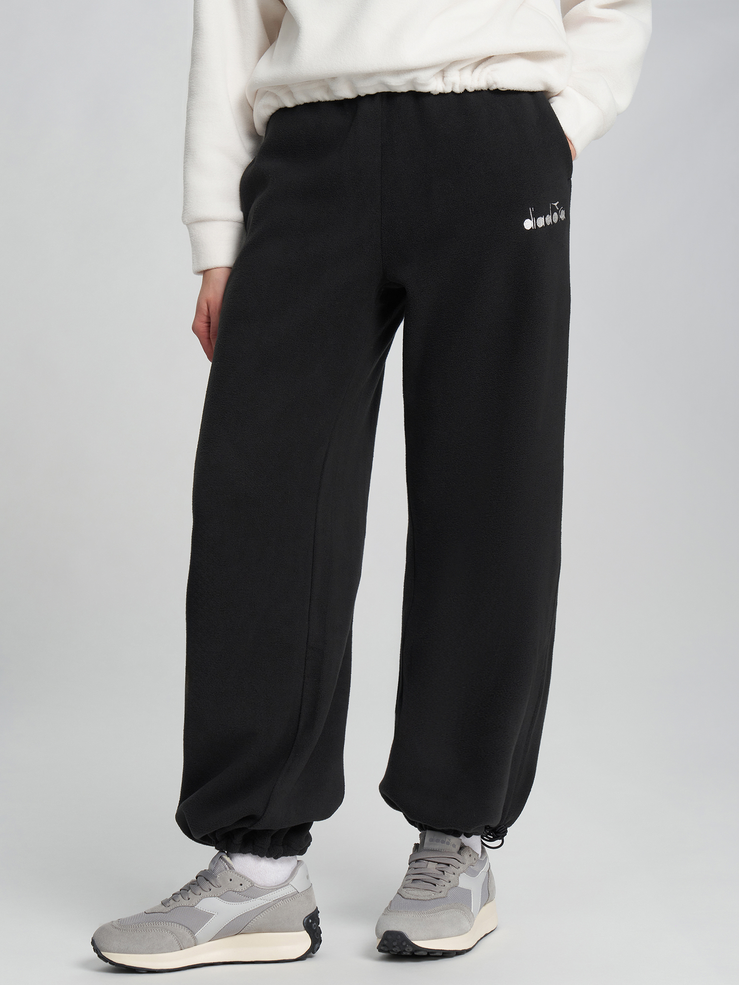 Брюки флисовые женские Diadora, Черный