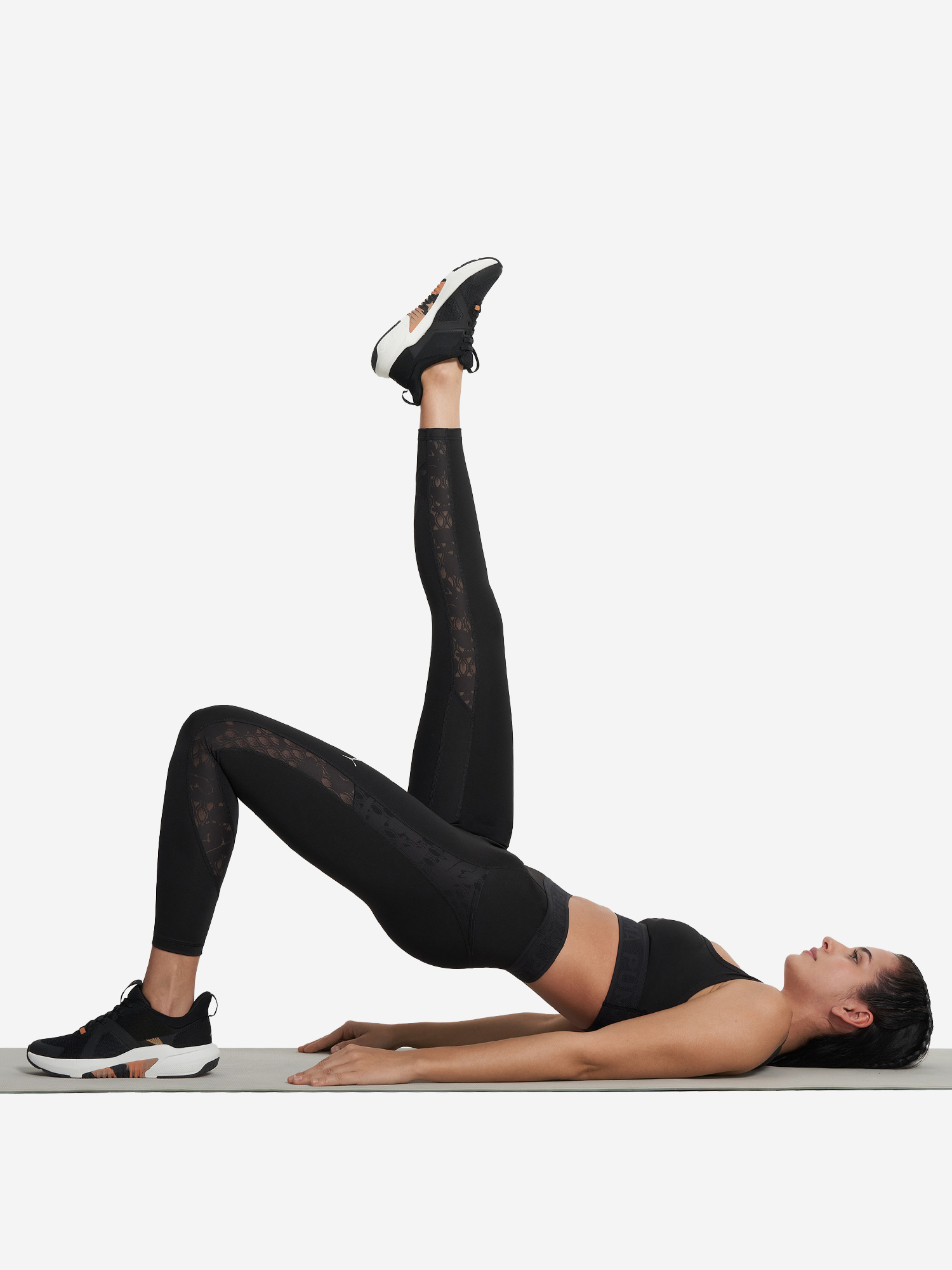 Легинсы женские PUMA Lace, Черный 5