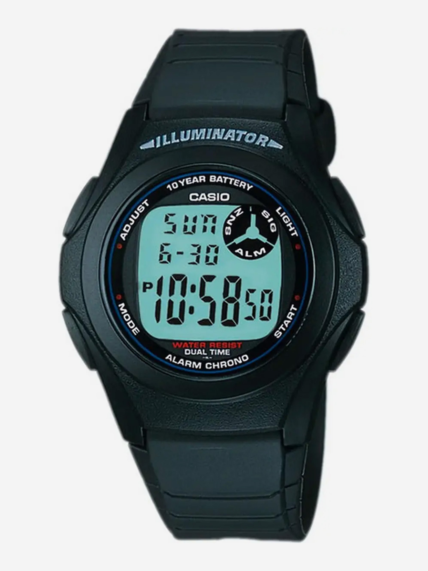 

Наручные часы Casio F-200W-1A, Черный