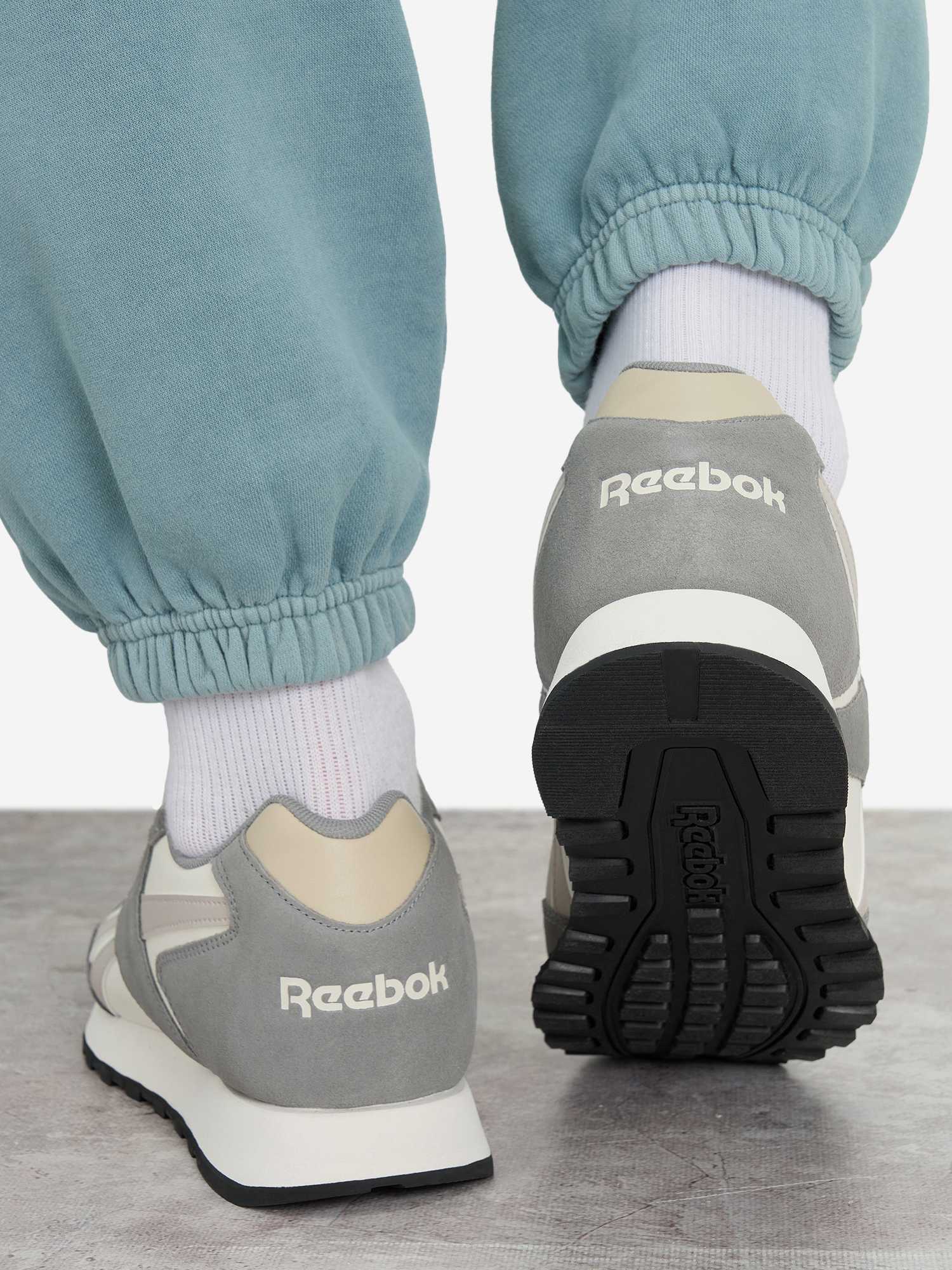 Кроссовки мужские Reebok Glide, Серый Вид№10