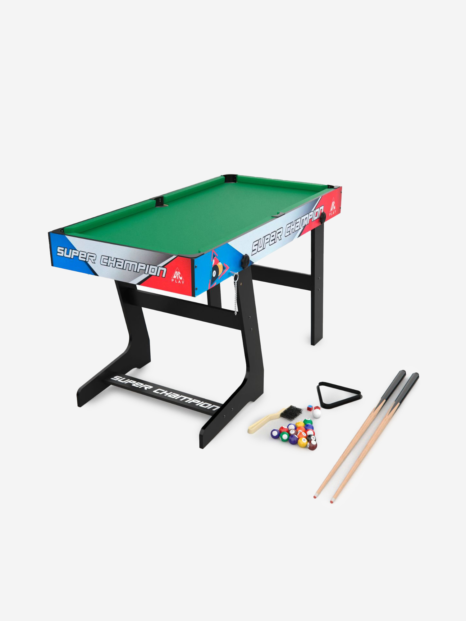 

Стол игровой - бильярд DFC SUPER CHAMPION SB-BT-02LSSC, Мультицвет