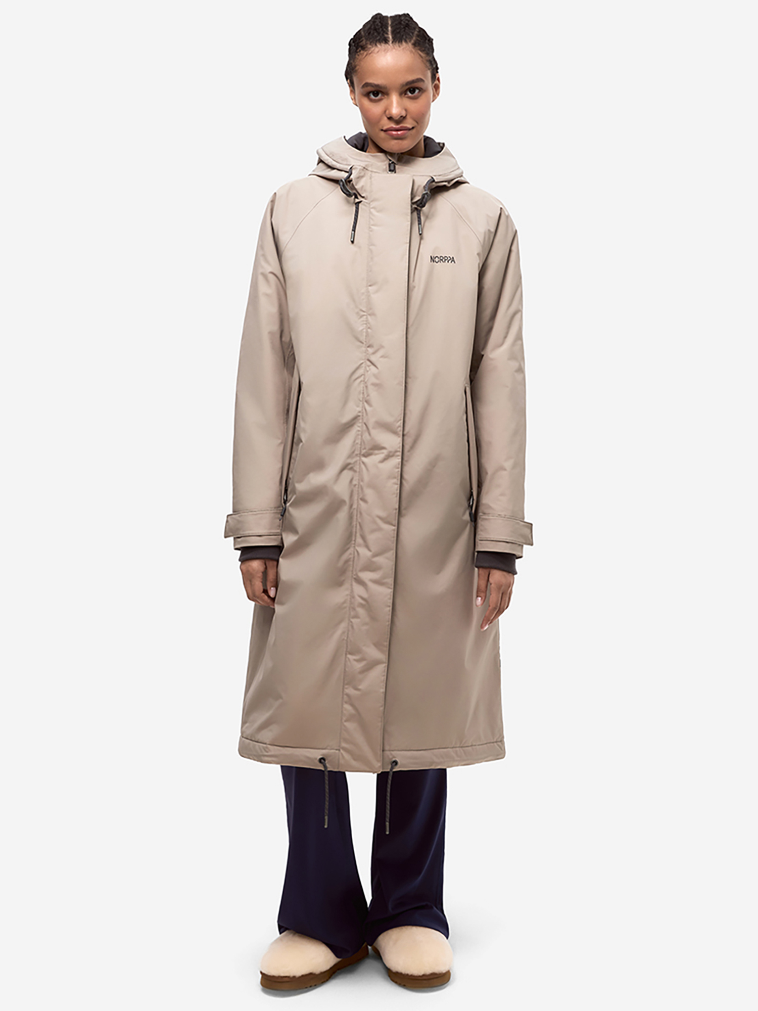 Изображение товара Куртка женская NORPPA Sayma бежевый для активного отдыха
