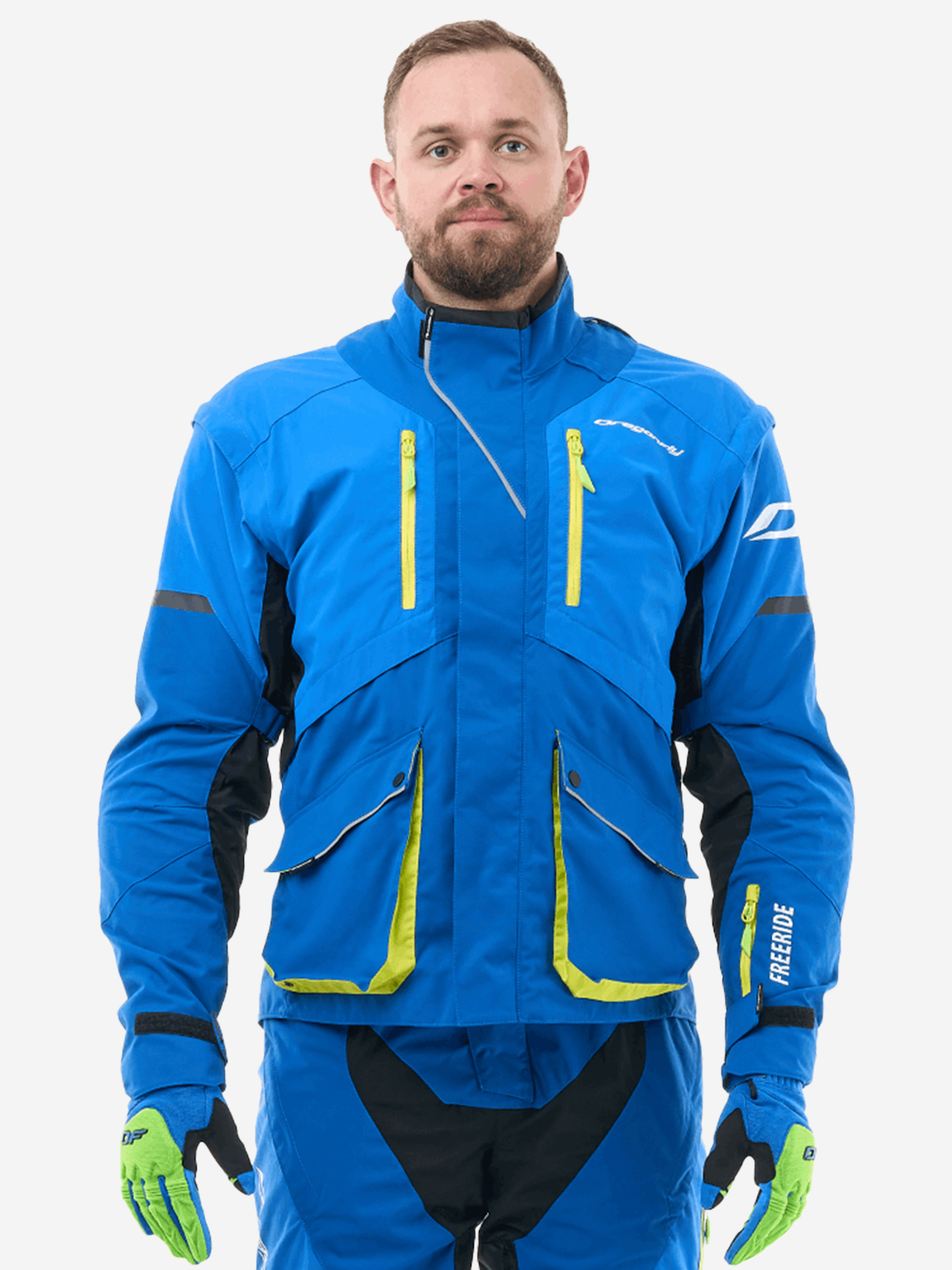

Куртка Эндуро Freeride Dragonfly, Синий