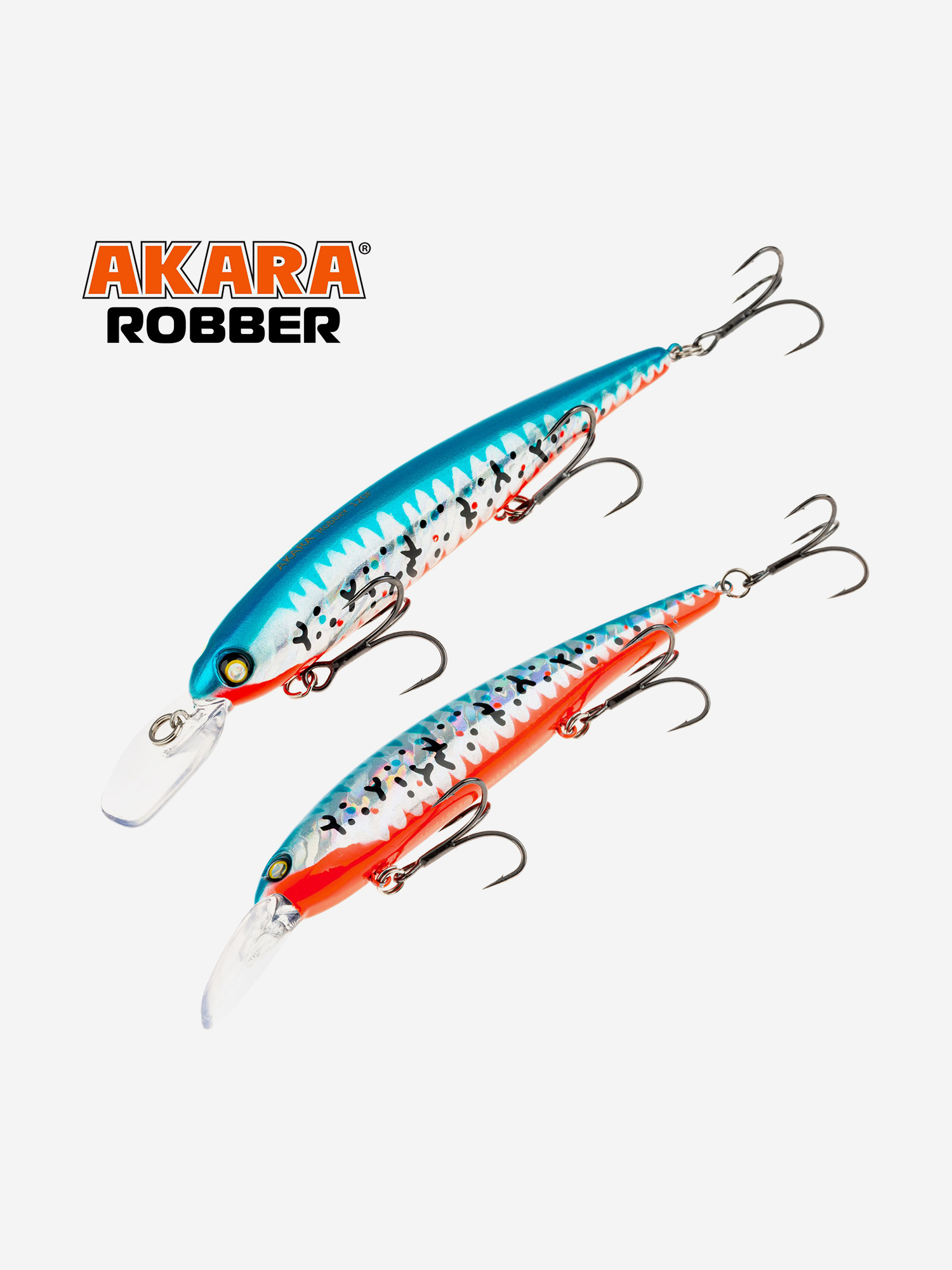 Изображение товара Воблер Akara Robber 120F минноу плавающий на щуку, судака 19гр A297