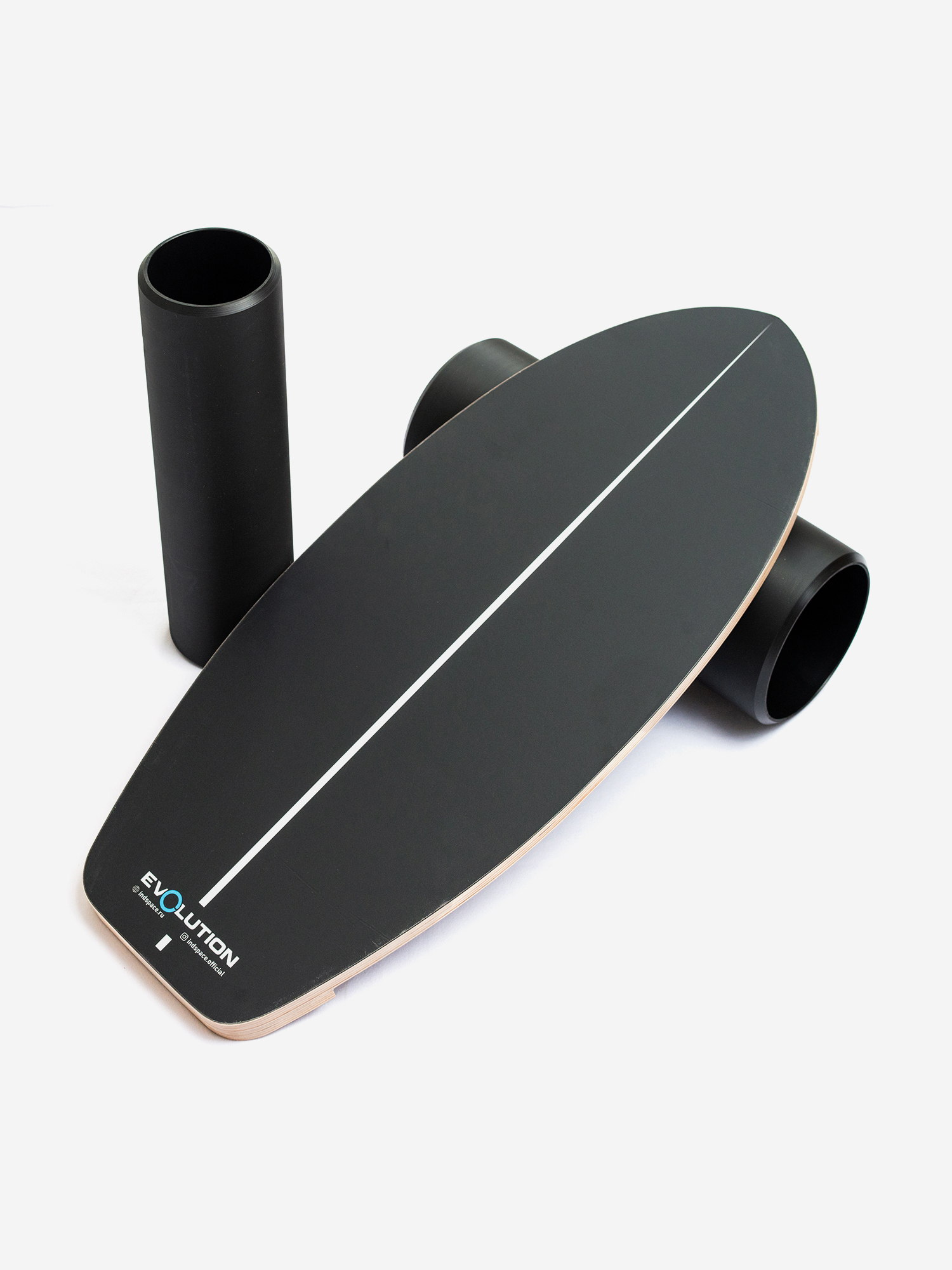 

Баланс борд EvolutionONE BLACK SERF + 2 ролика, Черный