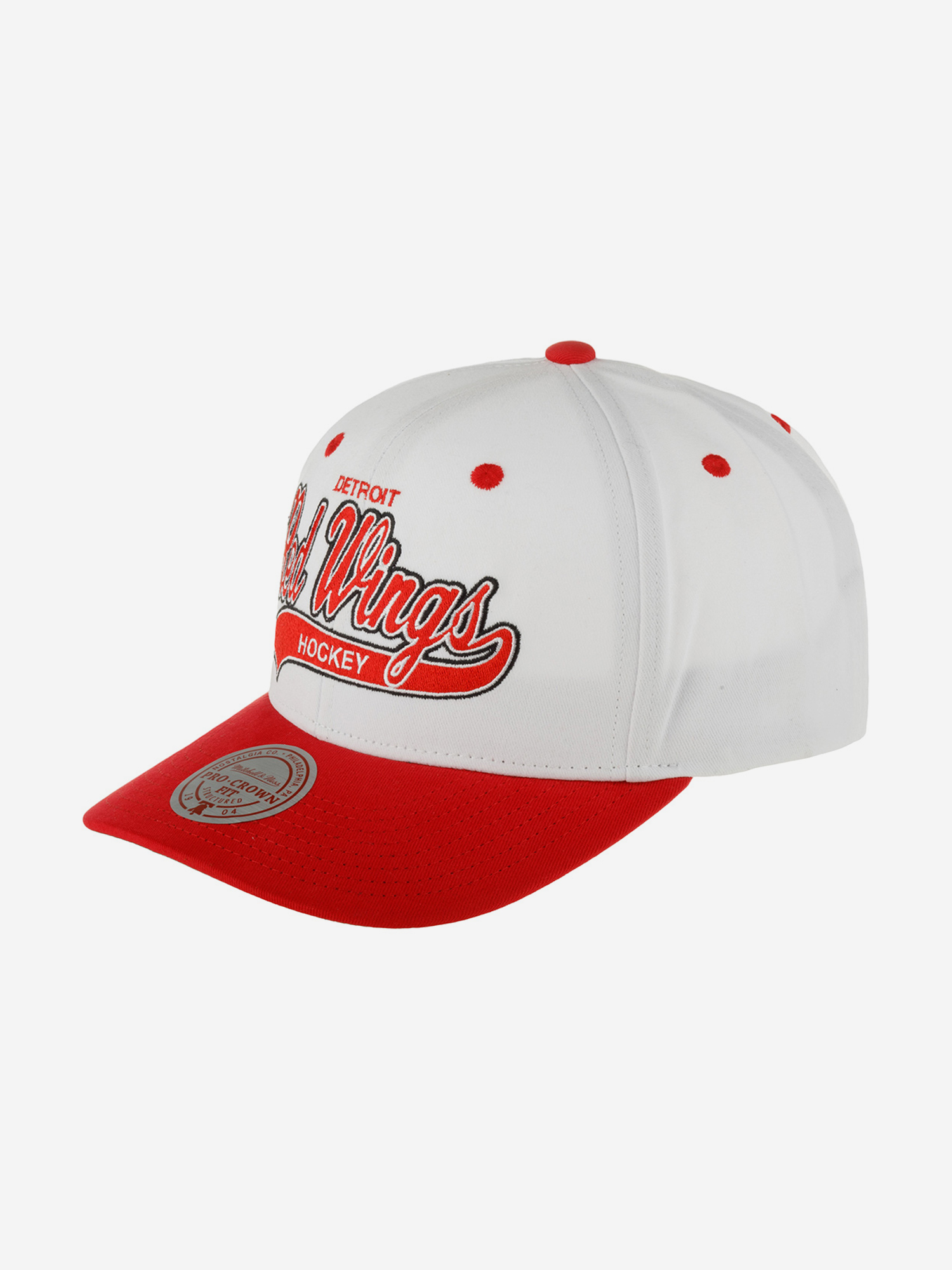 Бейсболка MITCHELL NESS HHSS7285-DRWYYPPPWHIT Detroit Red Wings NHL (красный), Красный 59-225XDOXM4K-48, размер Без размера