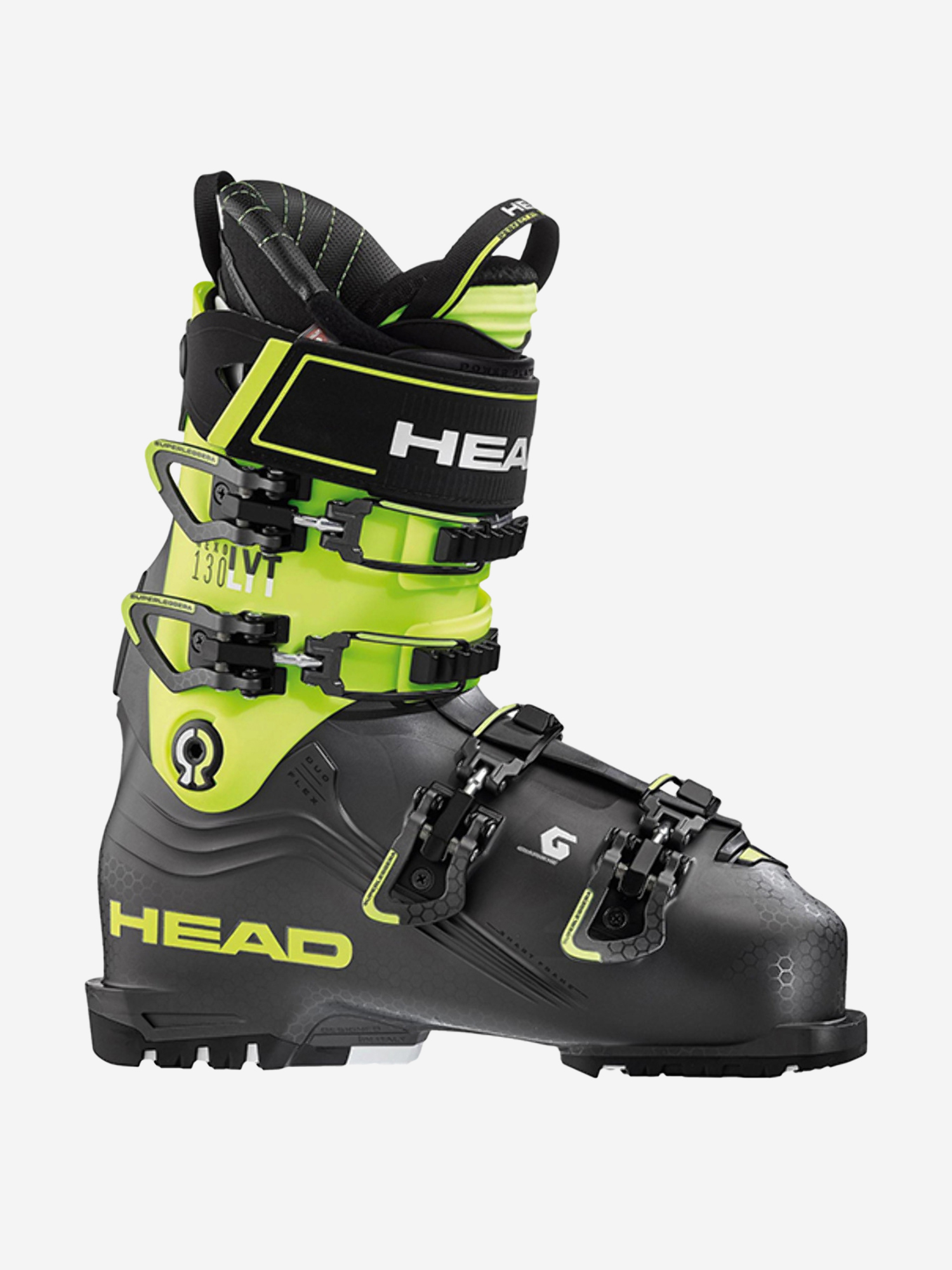

Горнолыжные ботинки Head Nexo LYT 130 RS Anthracite/Yellow 21/22, Серый
