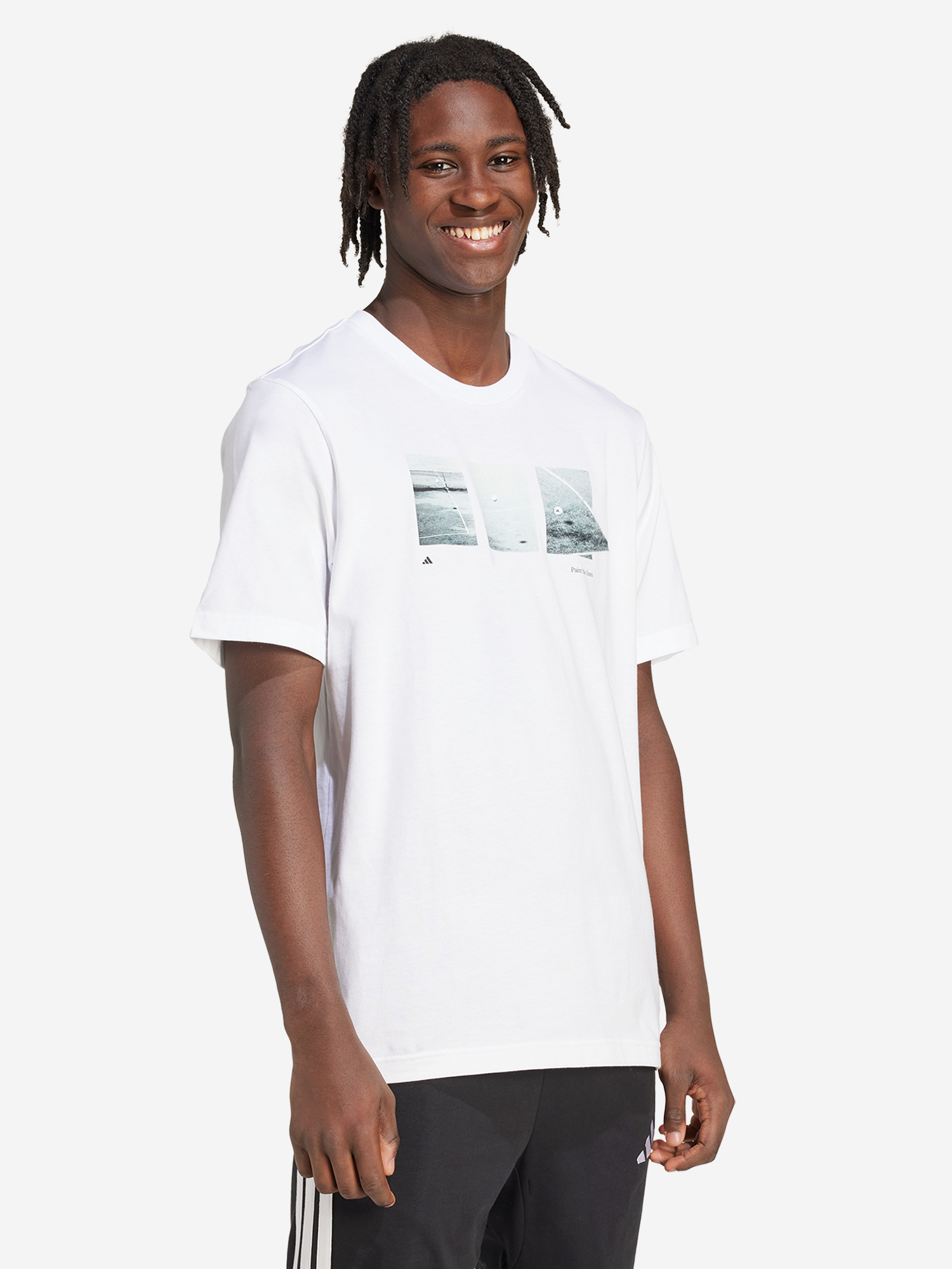 

Футболка мужская adidas Lens Tennis, Белый