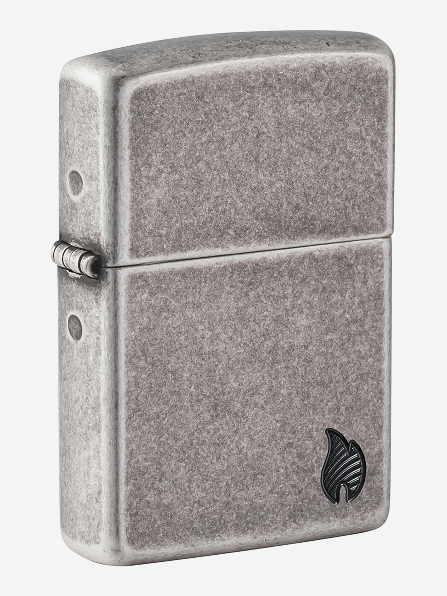 Изображение товара Зажигалка бензиновая ветроустойчивая Zippo Armor Пламя Flame Antique Silver