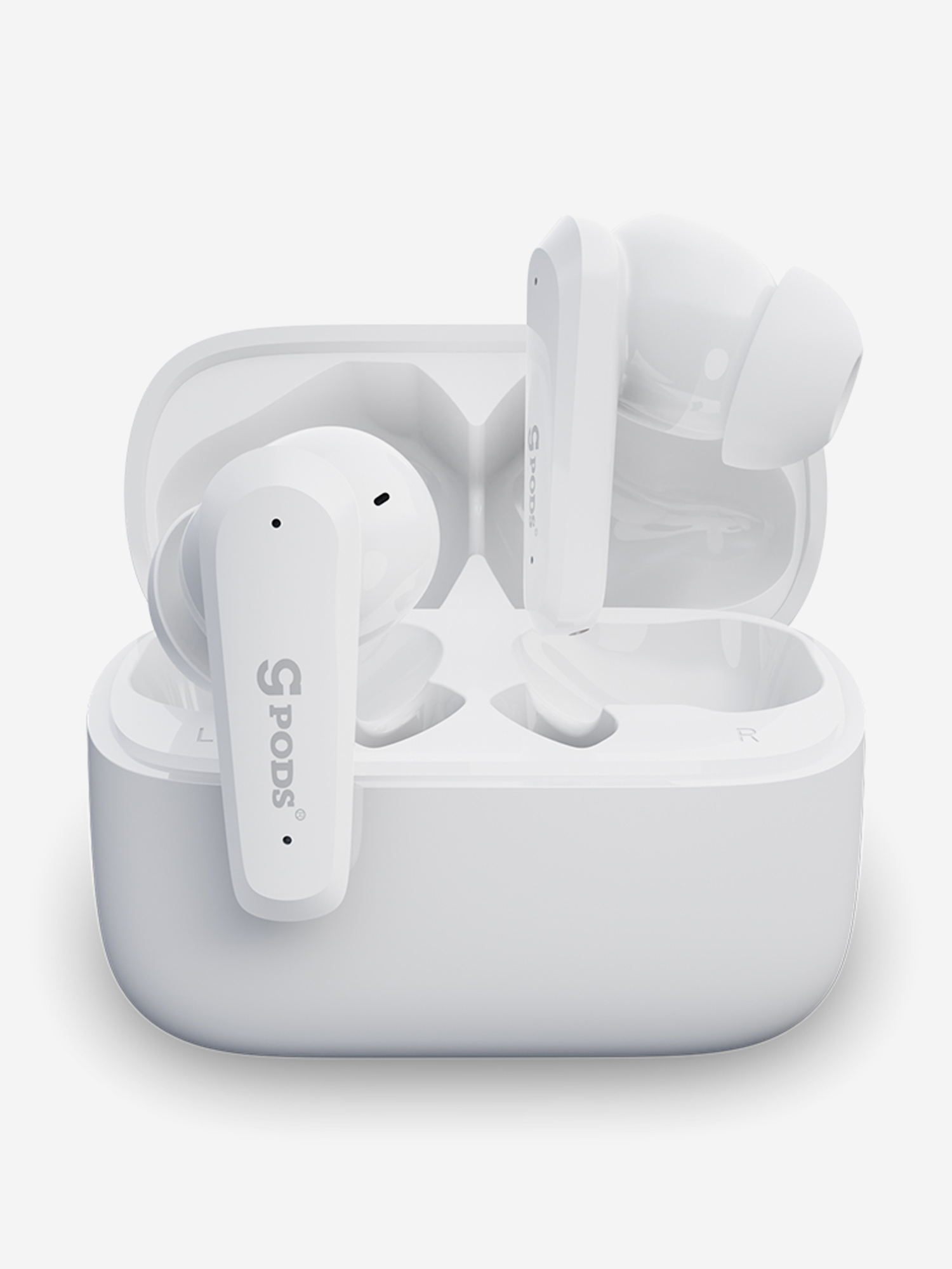 

Беспроводные Bluetooth-наушники с микрофоном CGPods Air Pro, CaseGuru, Белый