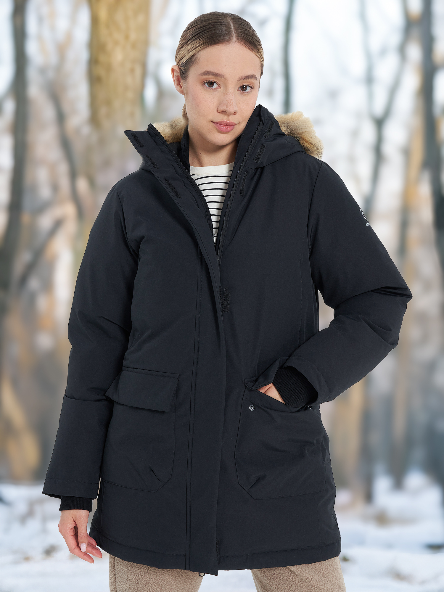 

Пуховик женский Northland, Черный