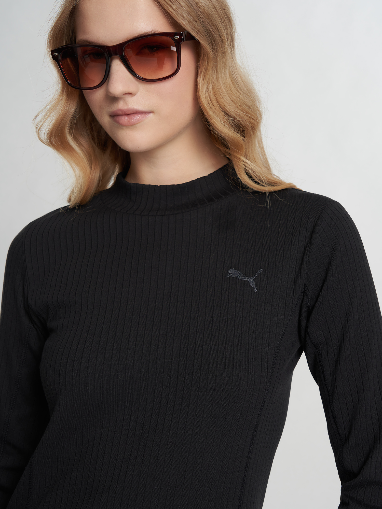 Лонгслив женский PUMA, Черный 5