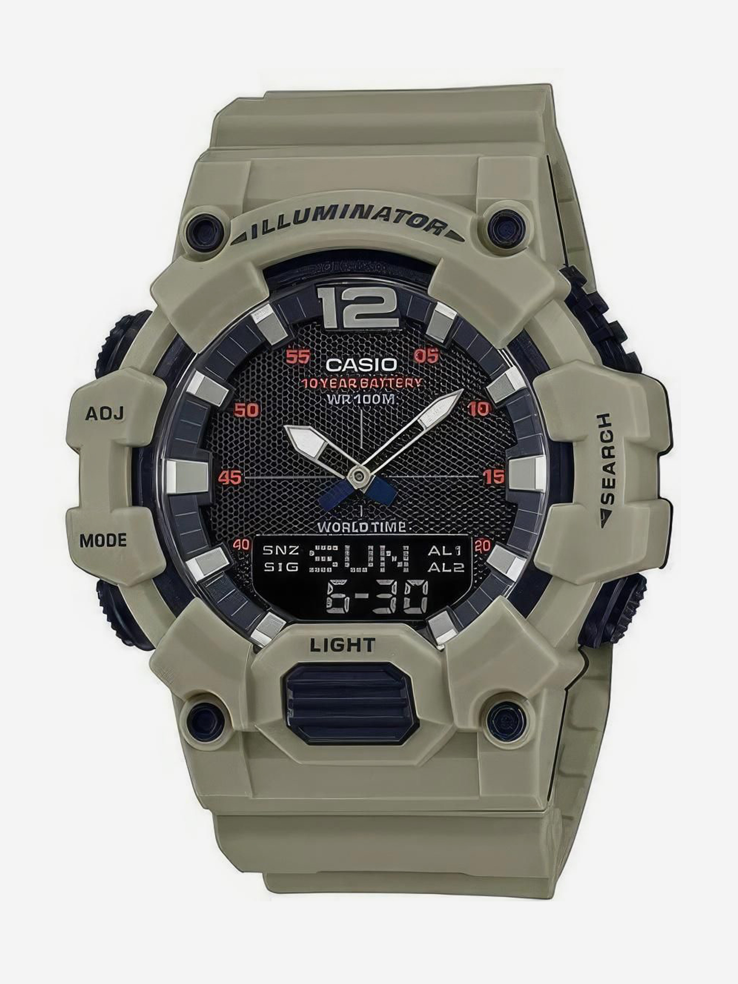 Изображение товара Наручные часы CASIO спортивные для фитнеса и тренинга водонепроницаемые