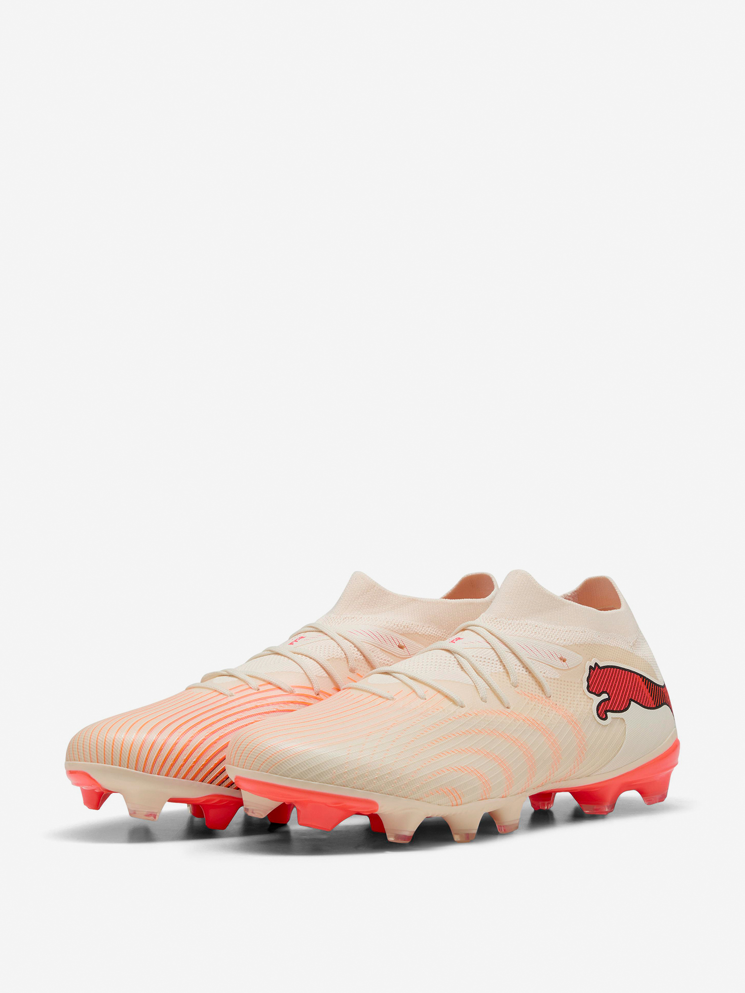 Бутсы мужские PUMA Future 9 Match Fg/Ag, Бежевый 2