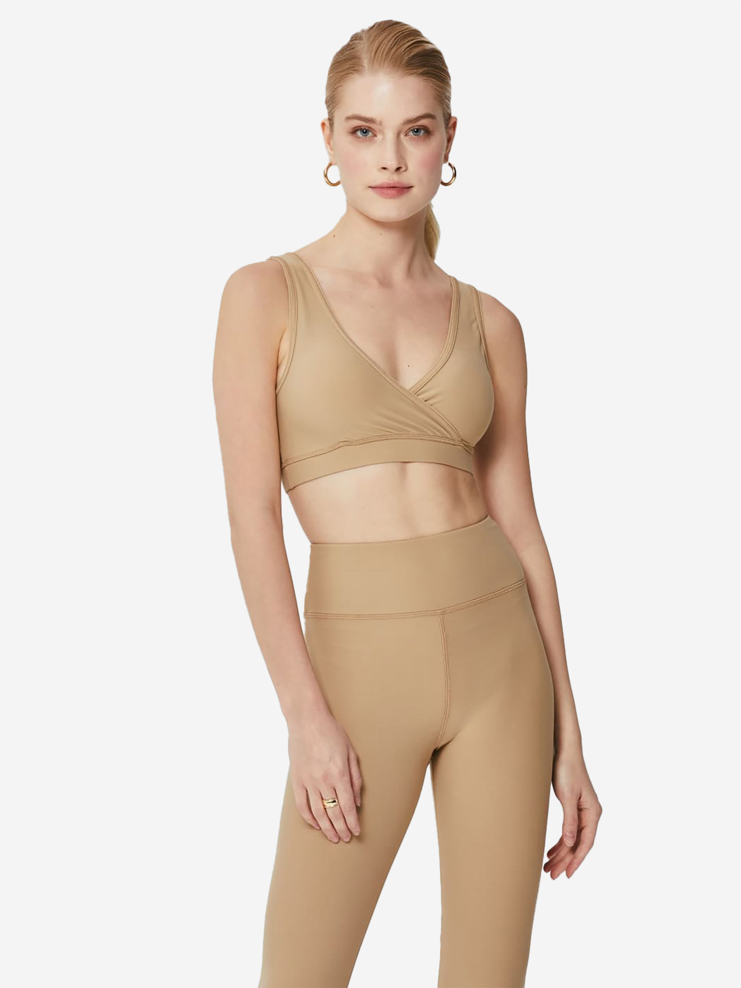 

Топ-бра женский SPORT ANGEL "NECKLINE", Бежевый