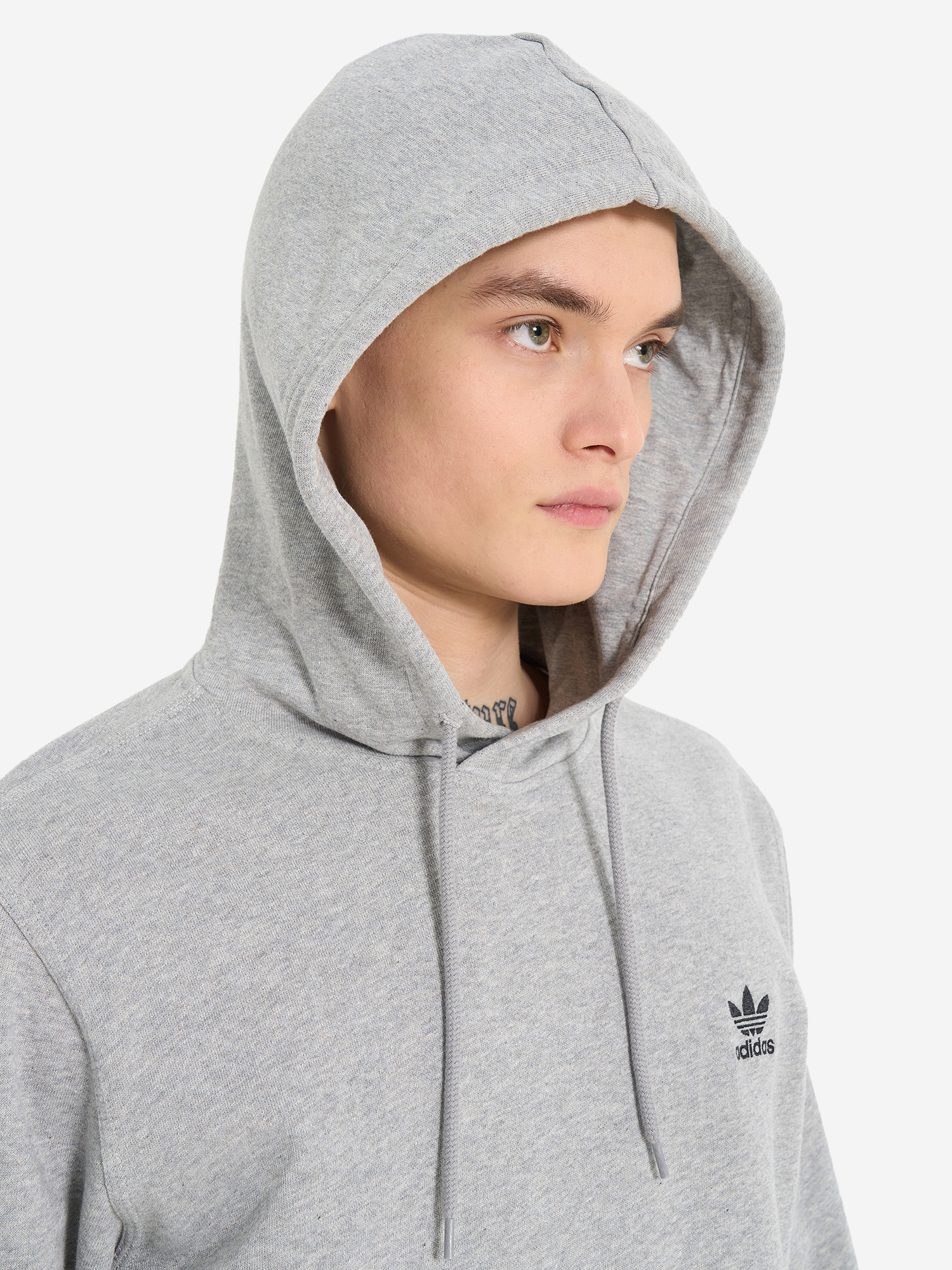 фото Худи мужское adidas, серый