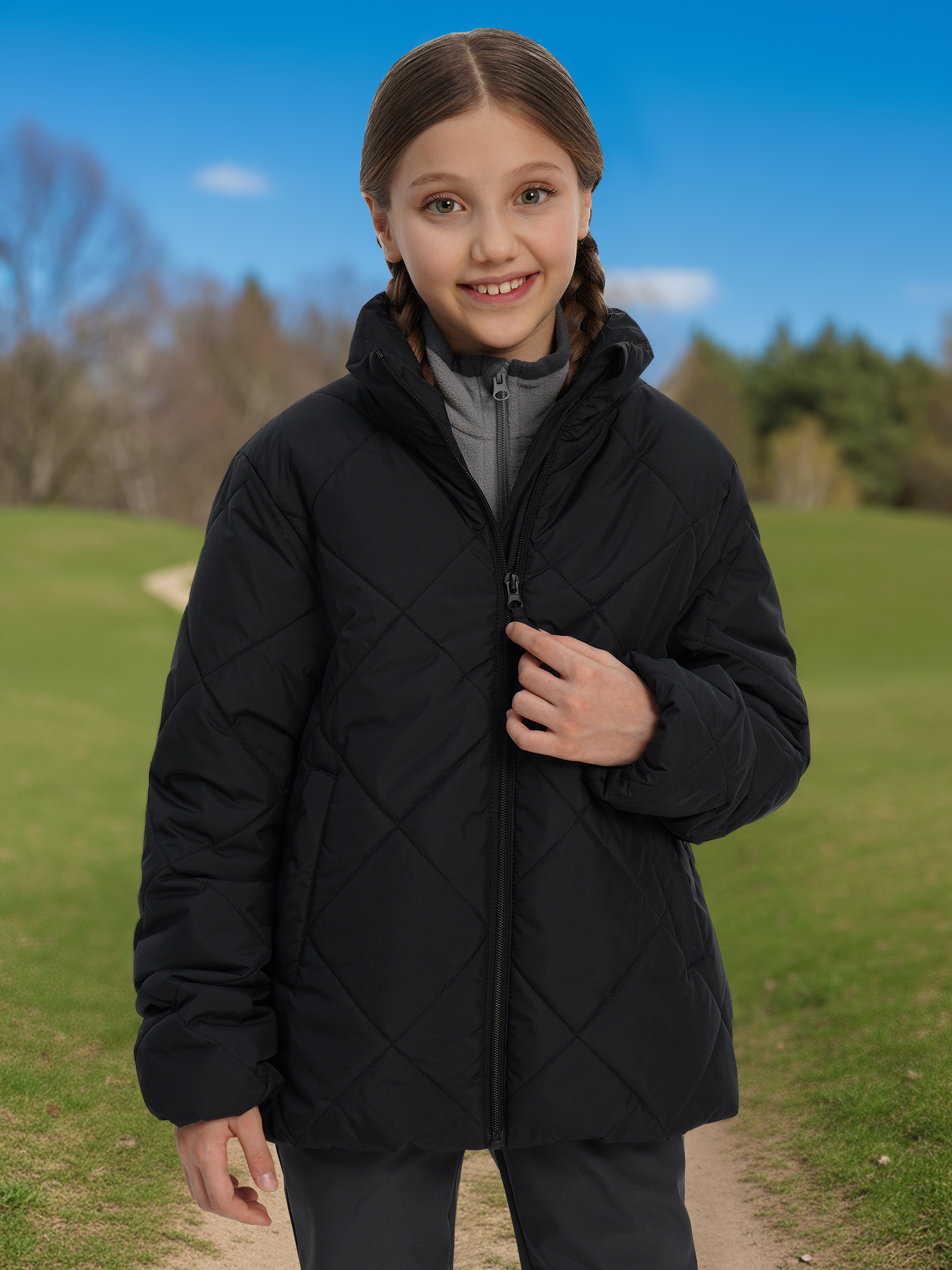 Изображение товара Куртка утепленная для девочек Outventure - комфорт и тепло