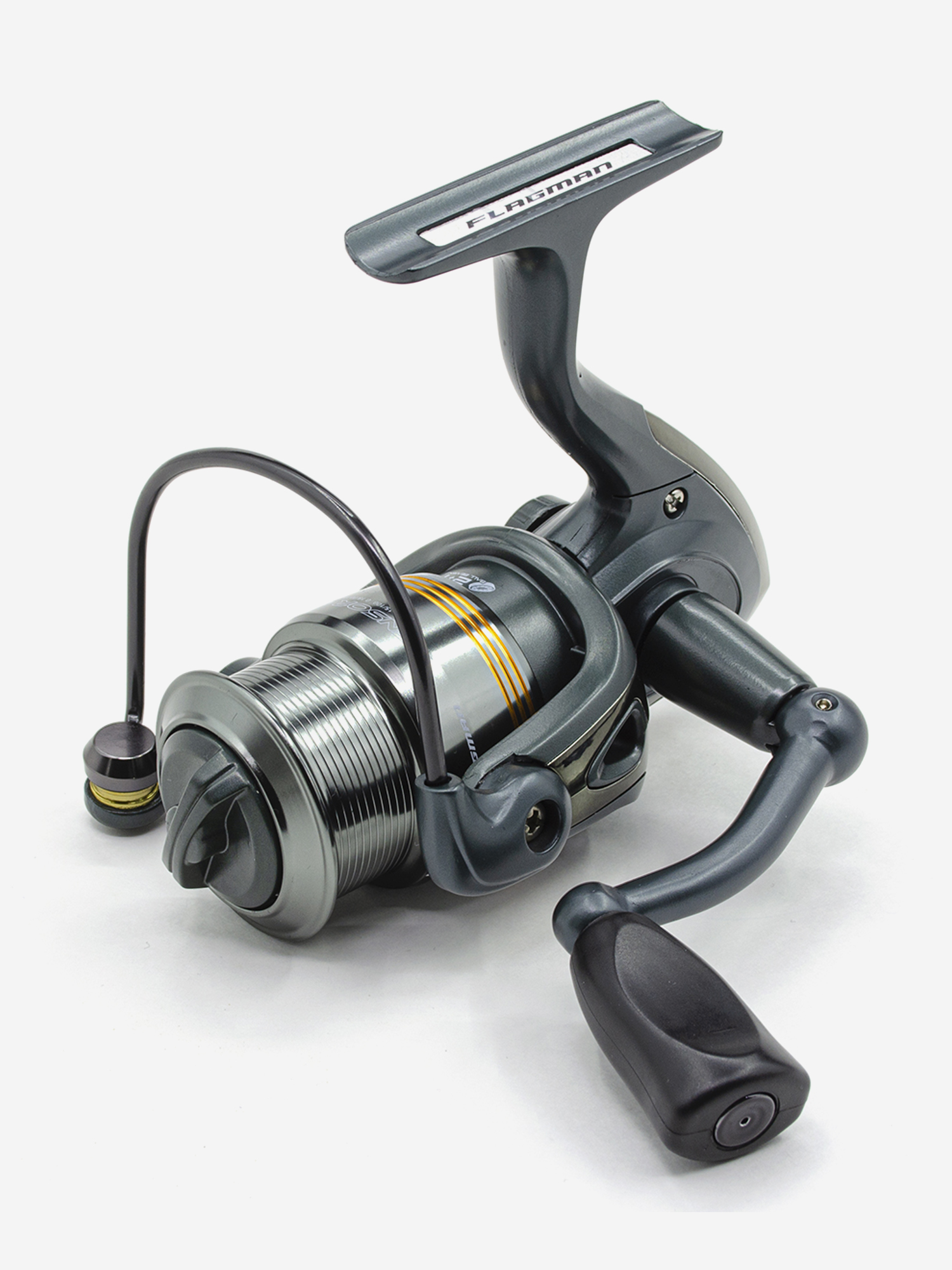 

Катушкa FLAGMAN спиннинговая Sensor 2004 2+1ш.п. Shallow Spool, Черный
