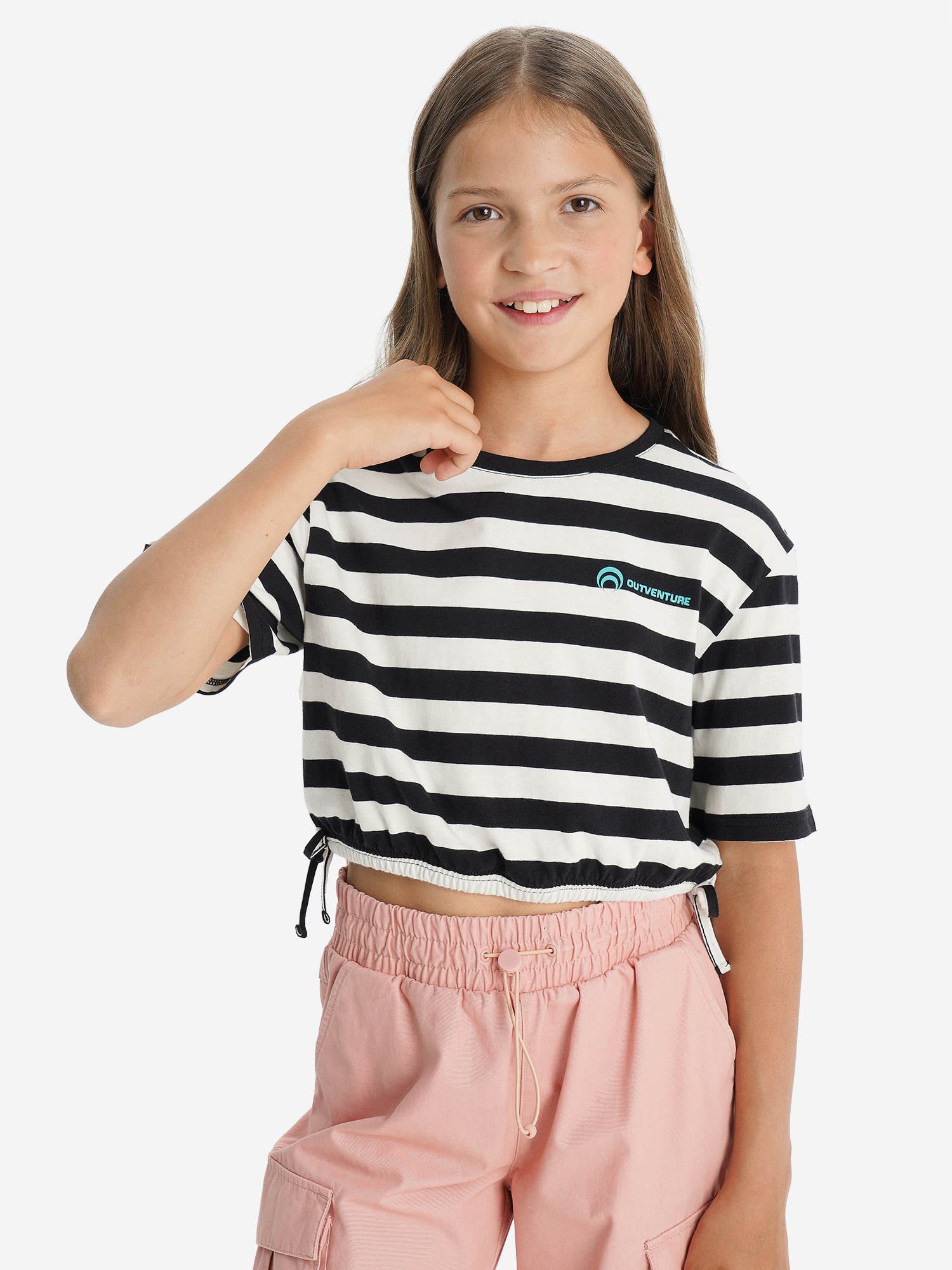 

Футболка для девочек Outventure, Черный