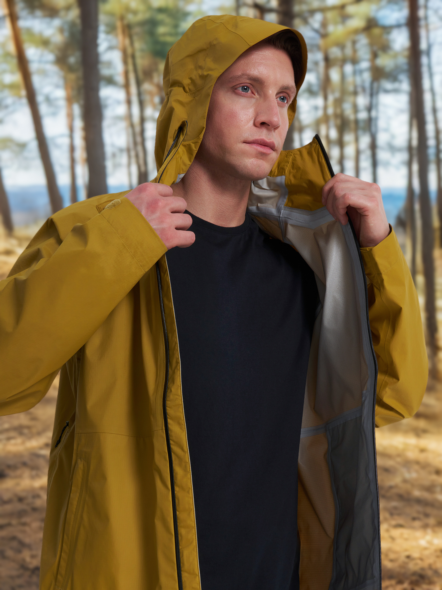 

Куртка мембранная мужская Mountain Hardwear Threshold Jacket, Желтый