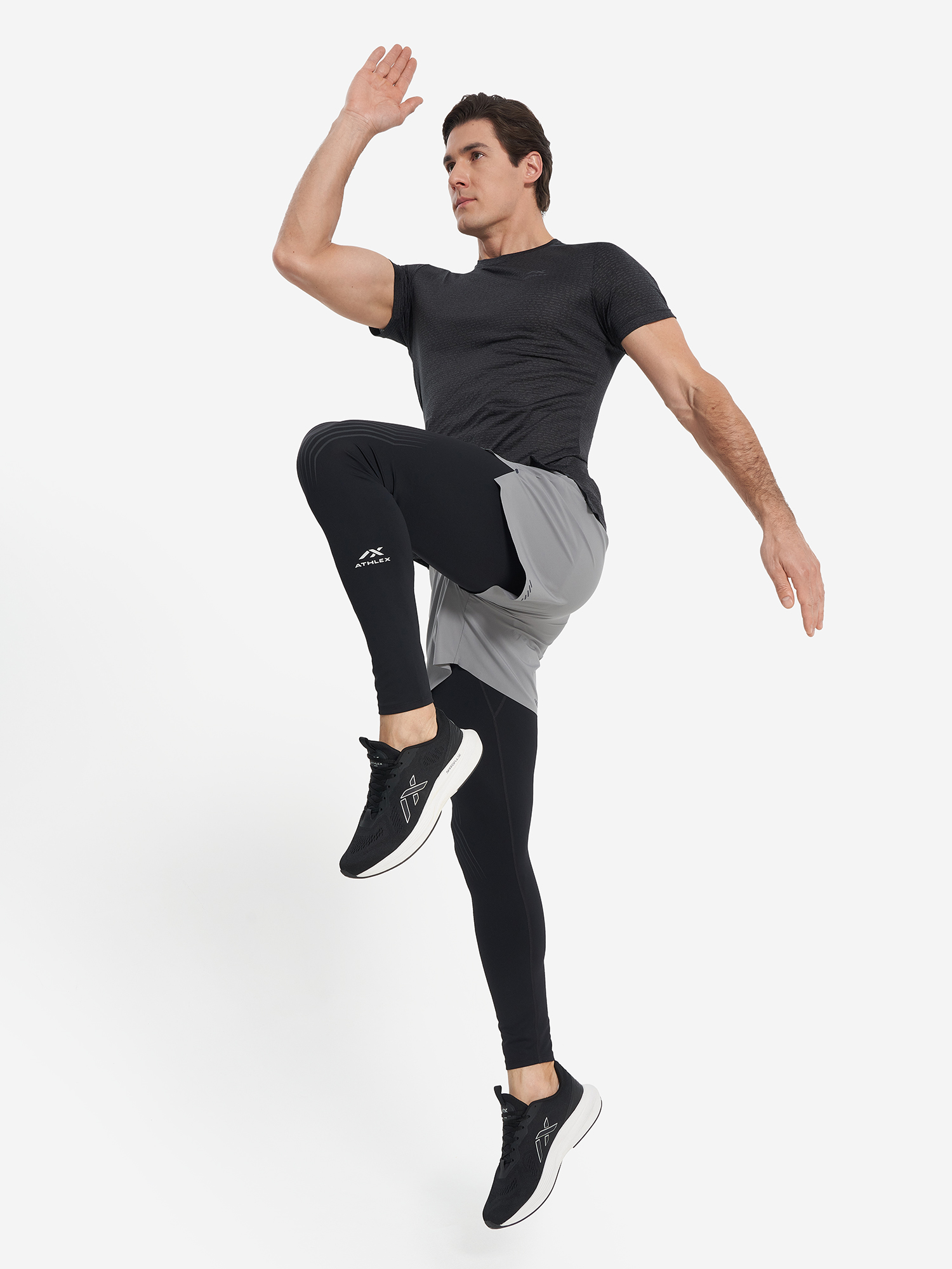 фото Футболка мужская athlex, черный