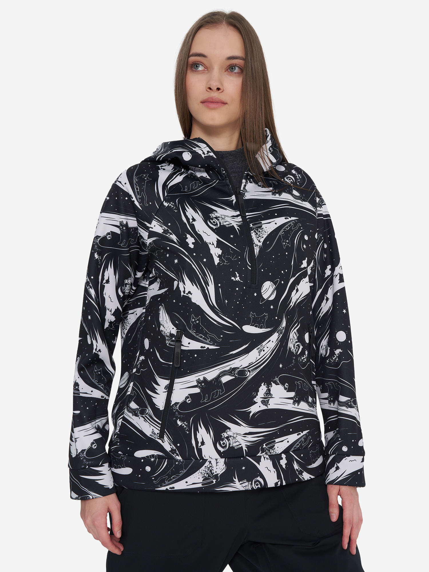 

Худи женское Termit, Черный