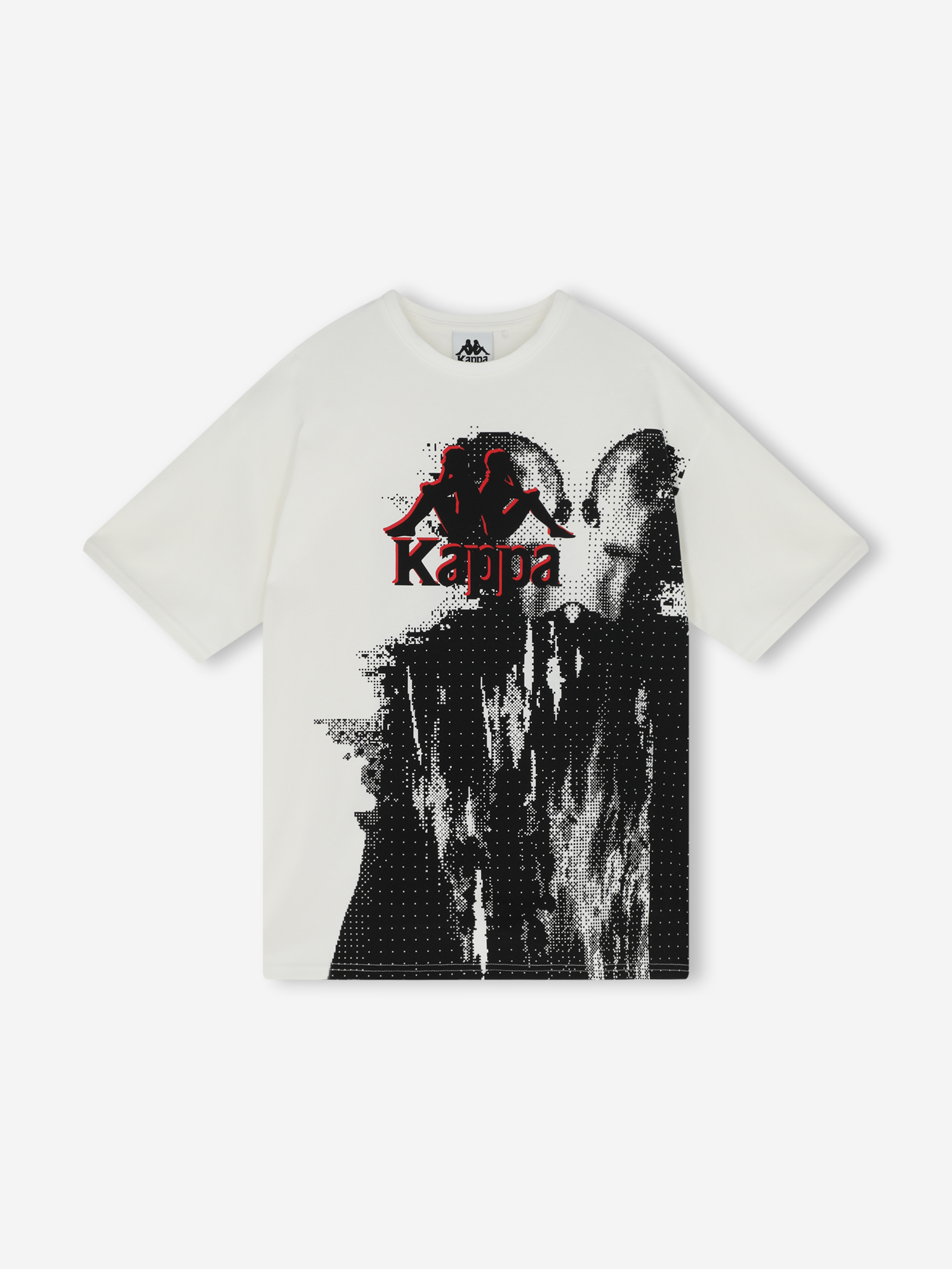 Футболка Kappa оверсайз, бежевый, арт. 33994