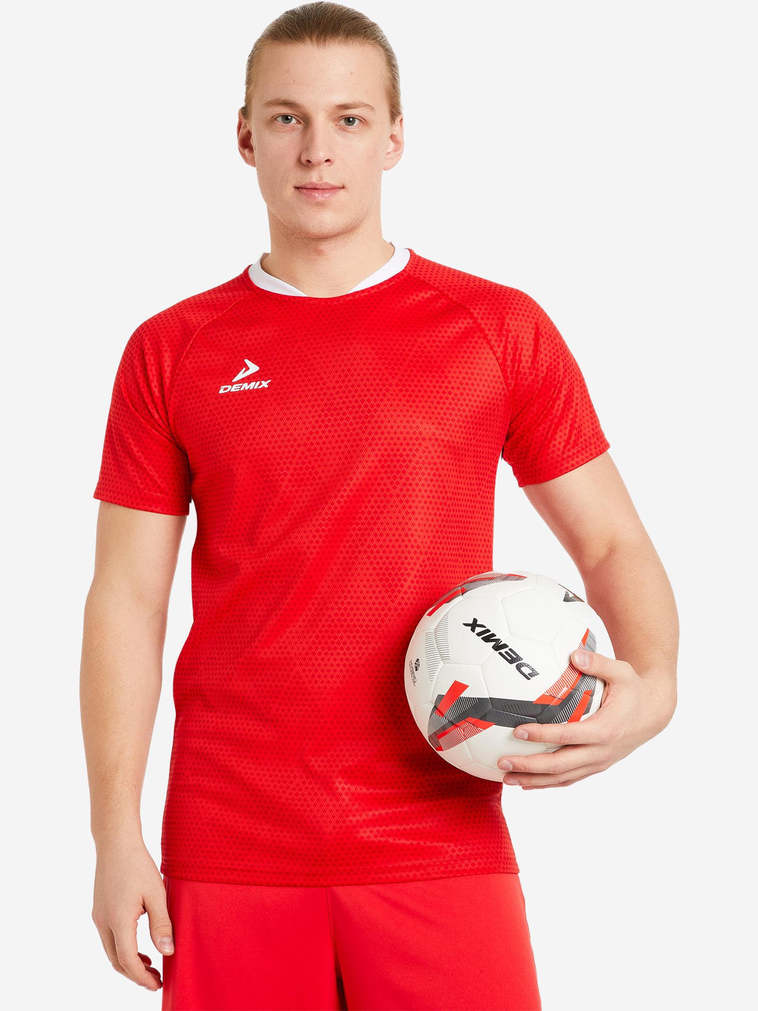 Футболка мужская Demix Strike, Красный футболка мужская demix pace красный