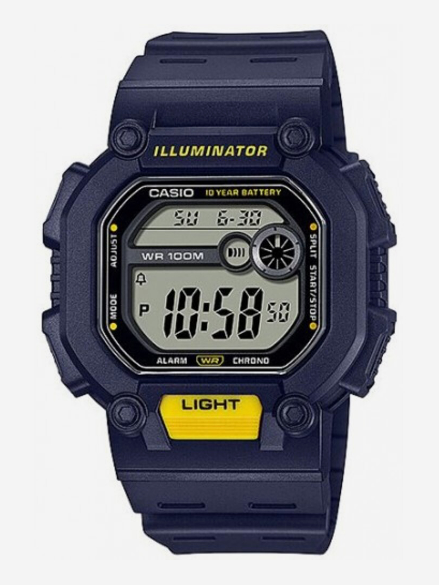 

Наручные часы Casio W-737H-2A, Синий