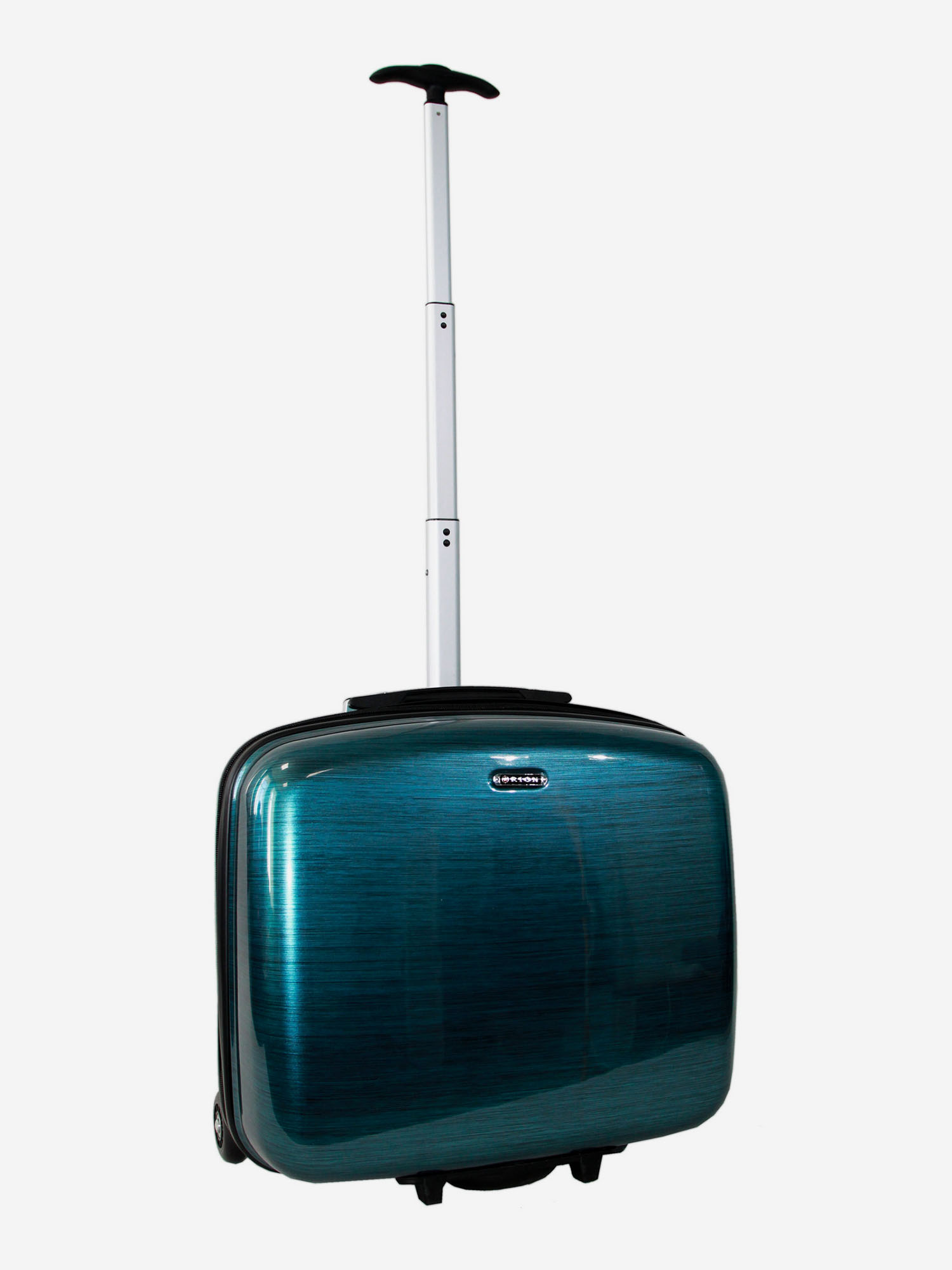 Изображение товара Чемодан Рион+ из изумрудного АБС пластика 49x23x45 см легкий и прочный