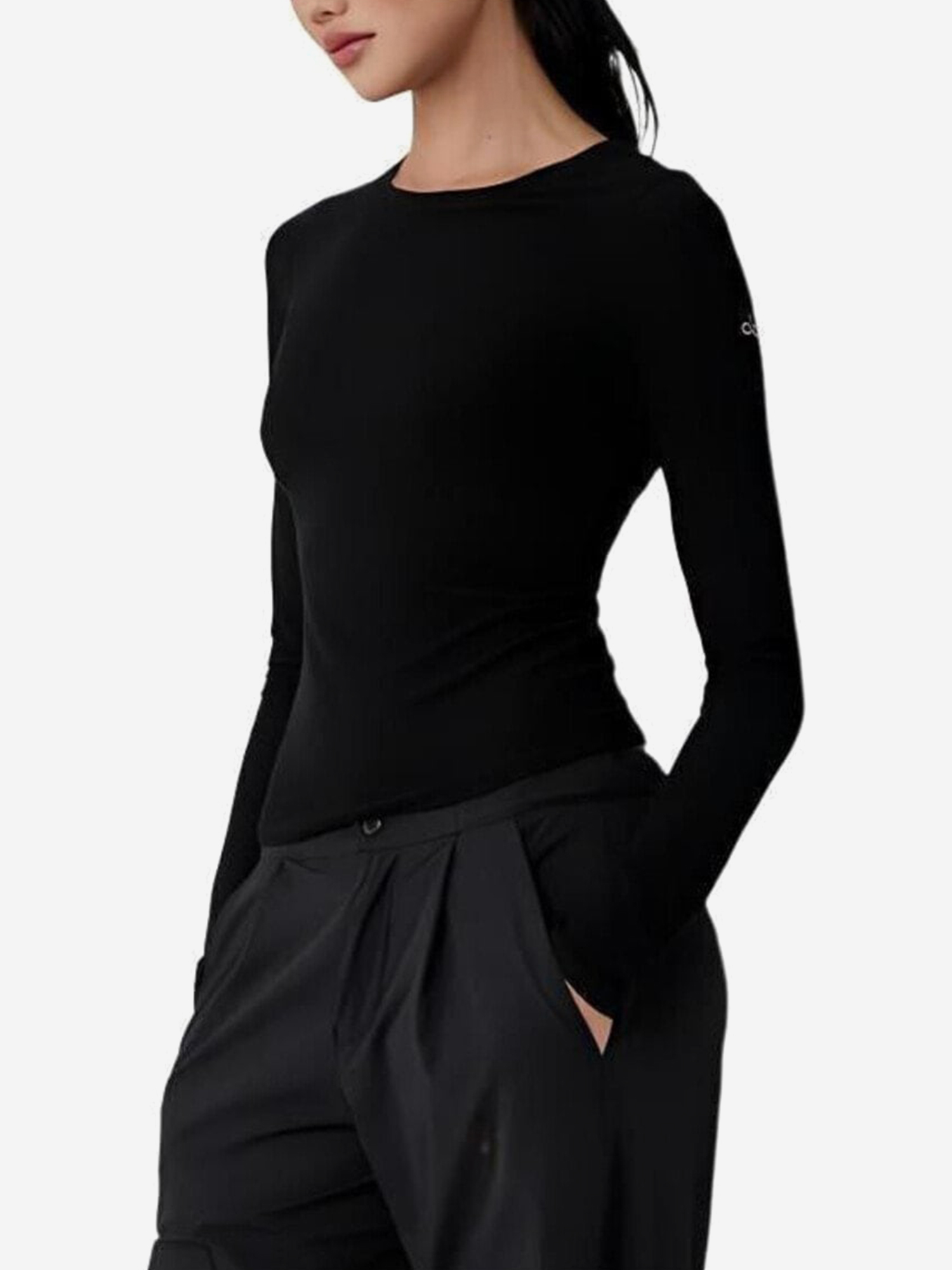 Изображение товара Женский спортивный лонгслив Alo Yoga с длинным рукавом для спорта и casual