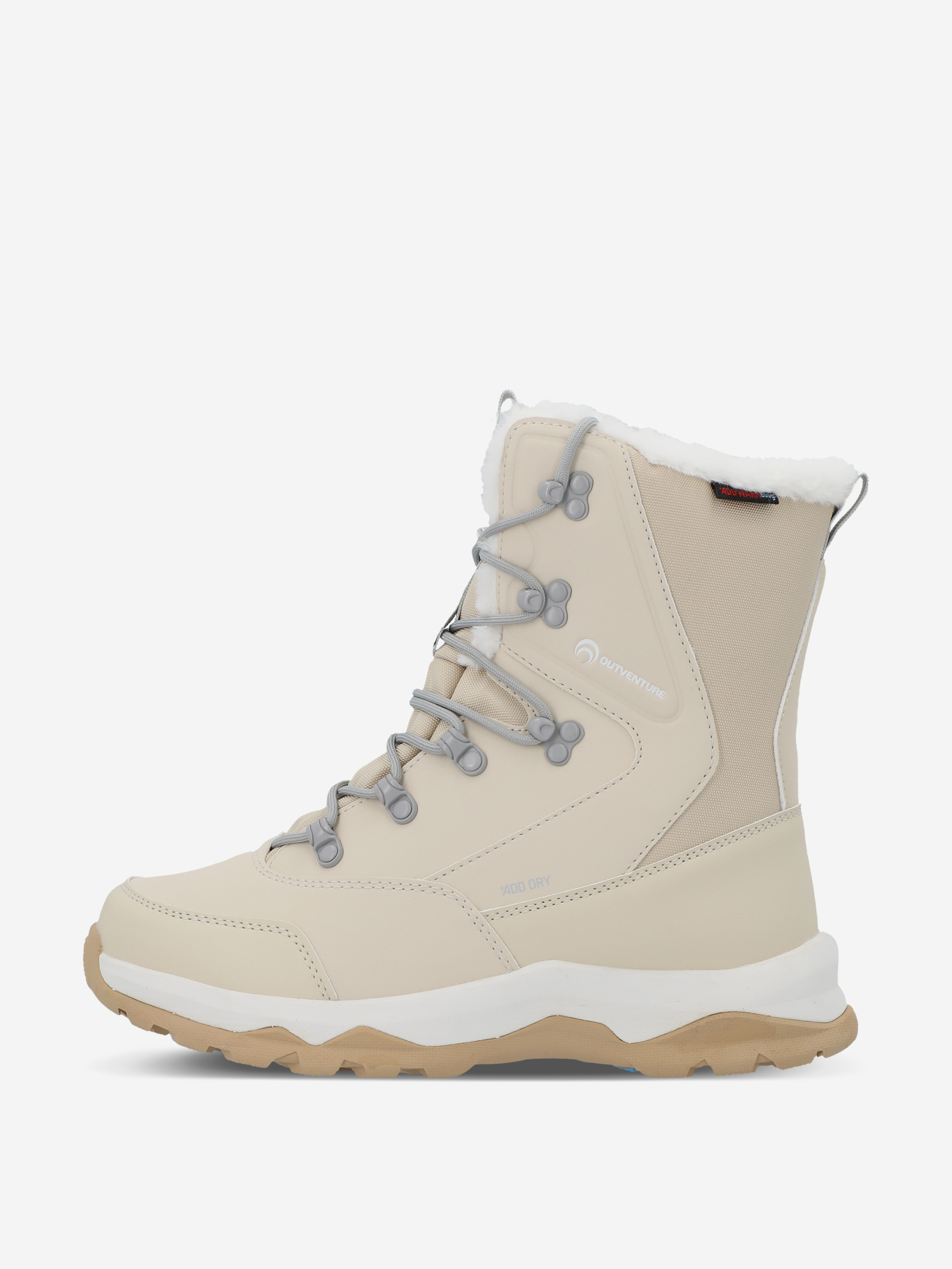 

Ботинки утепленные женские Outventure Irbis, Бежевый