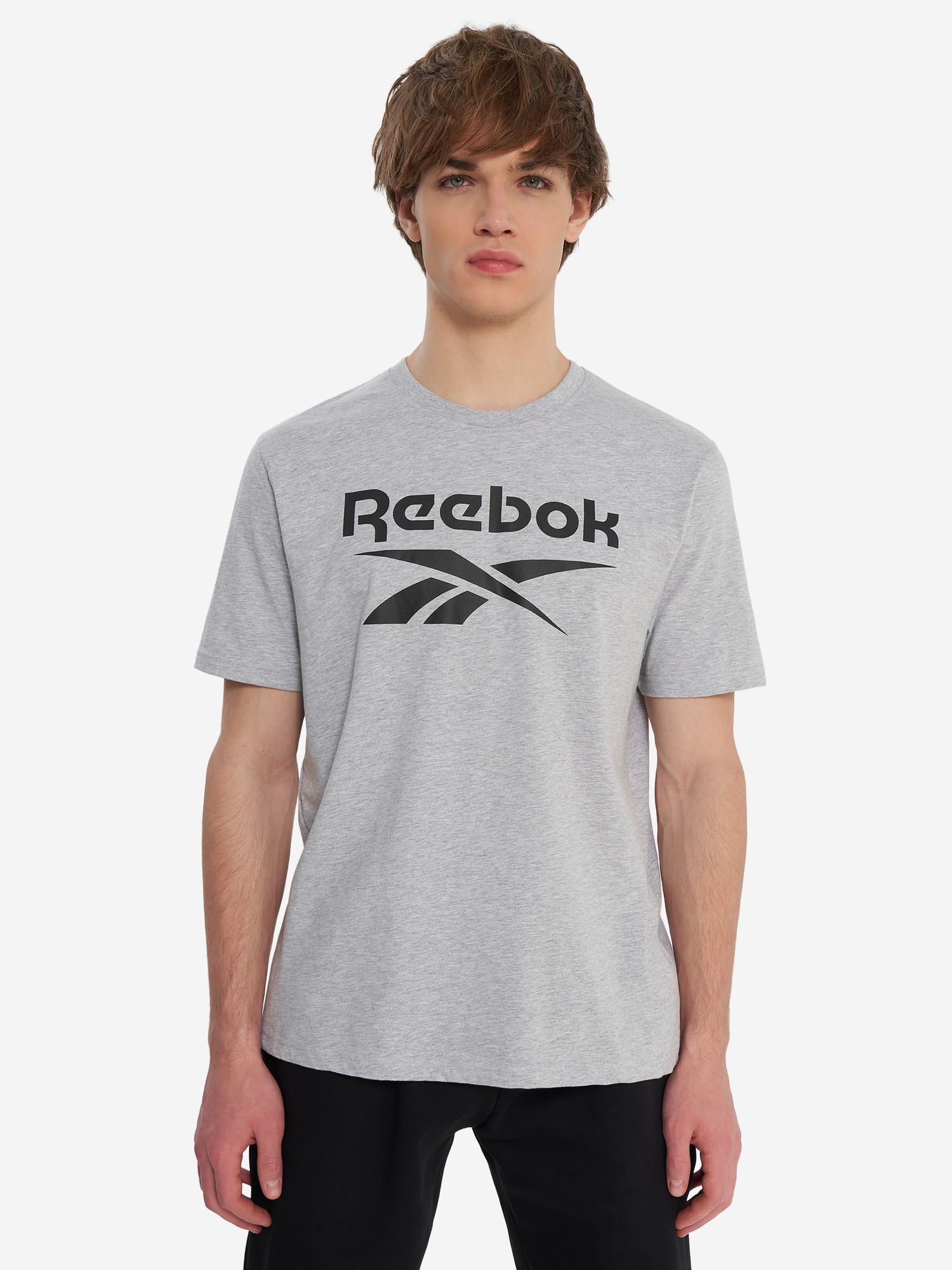 фото Футболка мужская reebok chad, серый