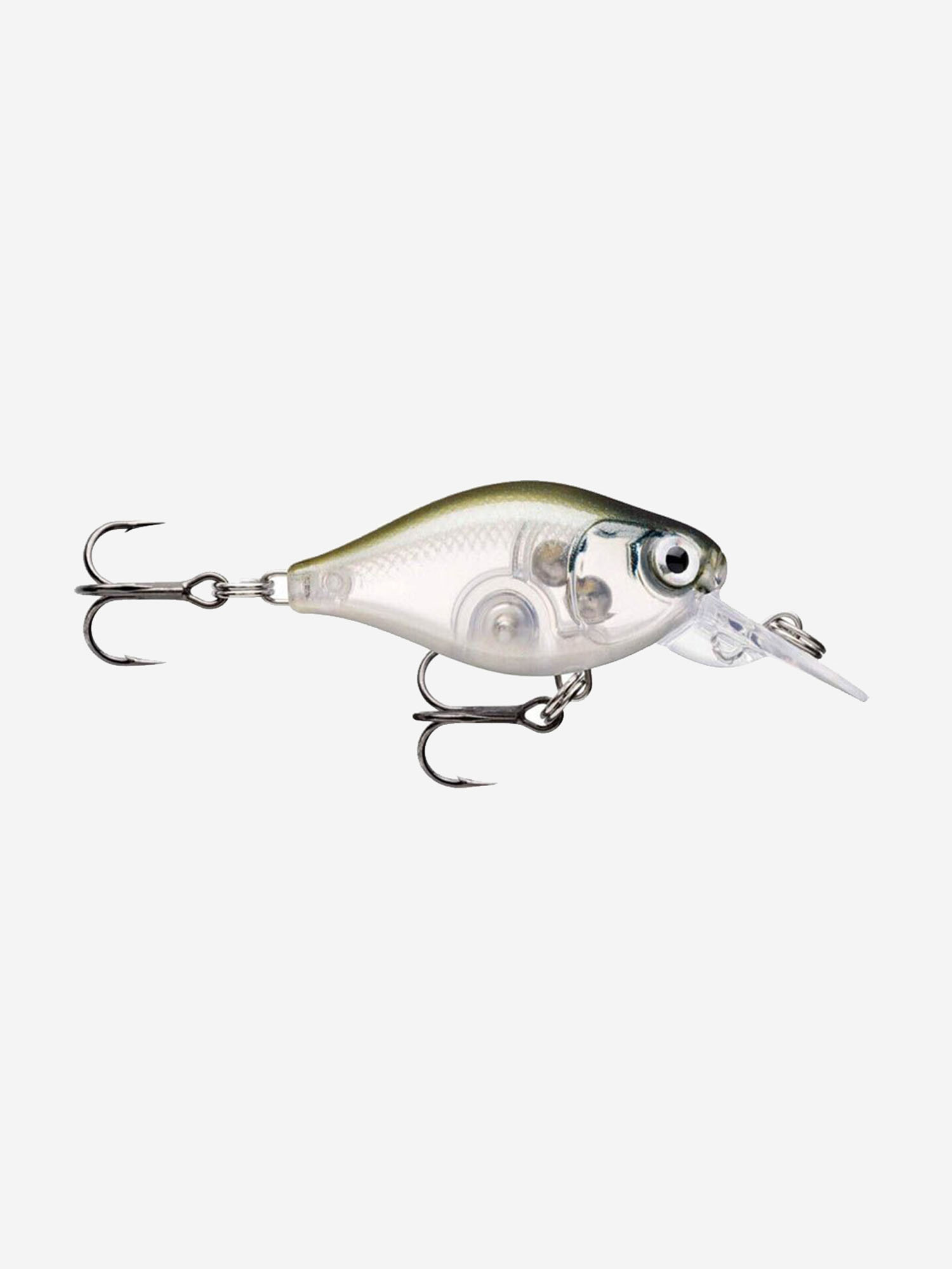 

Воблер для рыбалки RAPALA X-Light Crank Mid Runner 03, 3,5см, 4гр, цвет GHSH, плавающий, Серебряный