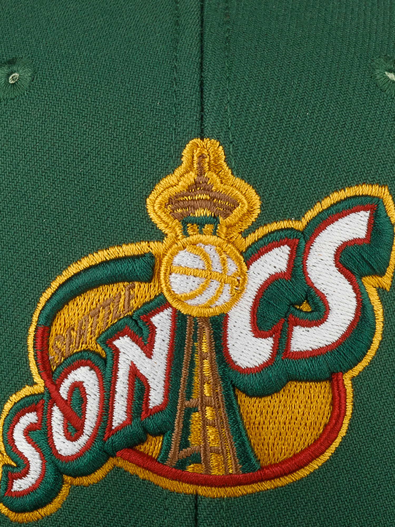 Бейсболка MITCHELL NESS HP8012-SSUGREEN Seattle Supersonics NBA (зеленый), Зеленый 59-297XDOXM4K-11, размер Без размера - фото 5