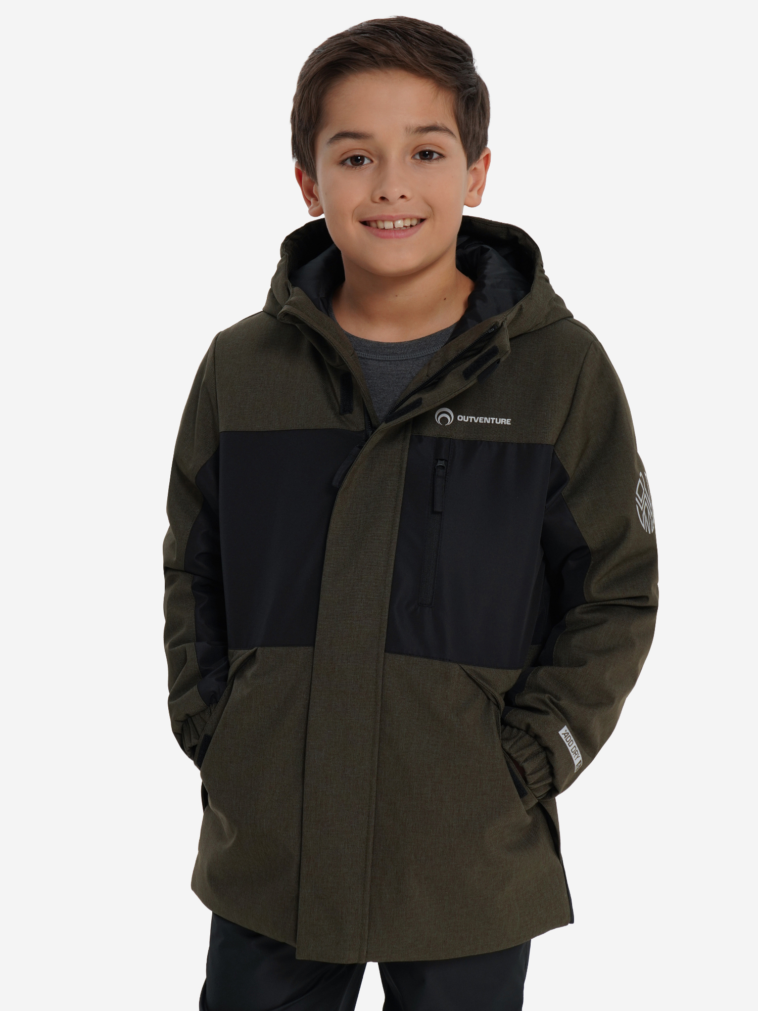 Куртка утепленная Outventure, коричневый, арт. 34451