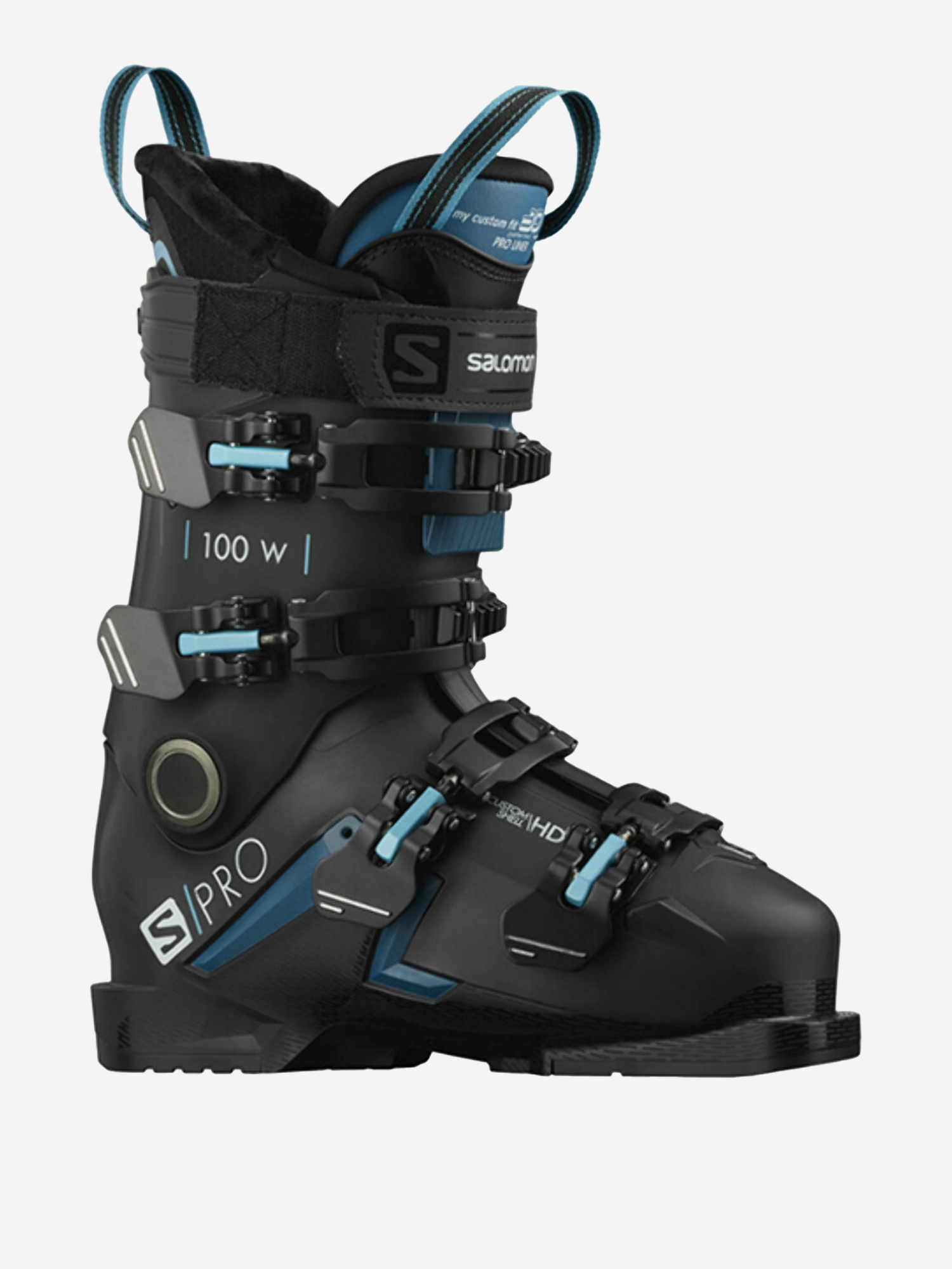 

Горнолыжные ботинки Salomon S/Pro 100 W Black/Marrocan Blue 20/21, Черный