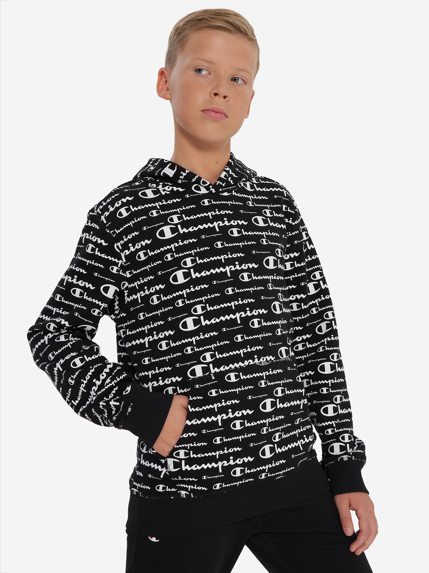 

Худи для мальчиков Champion, Черный