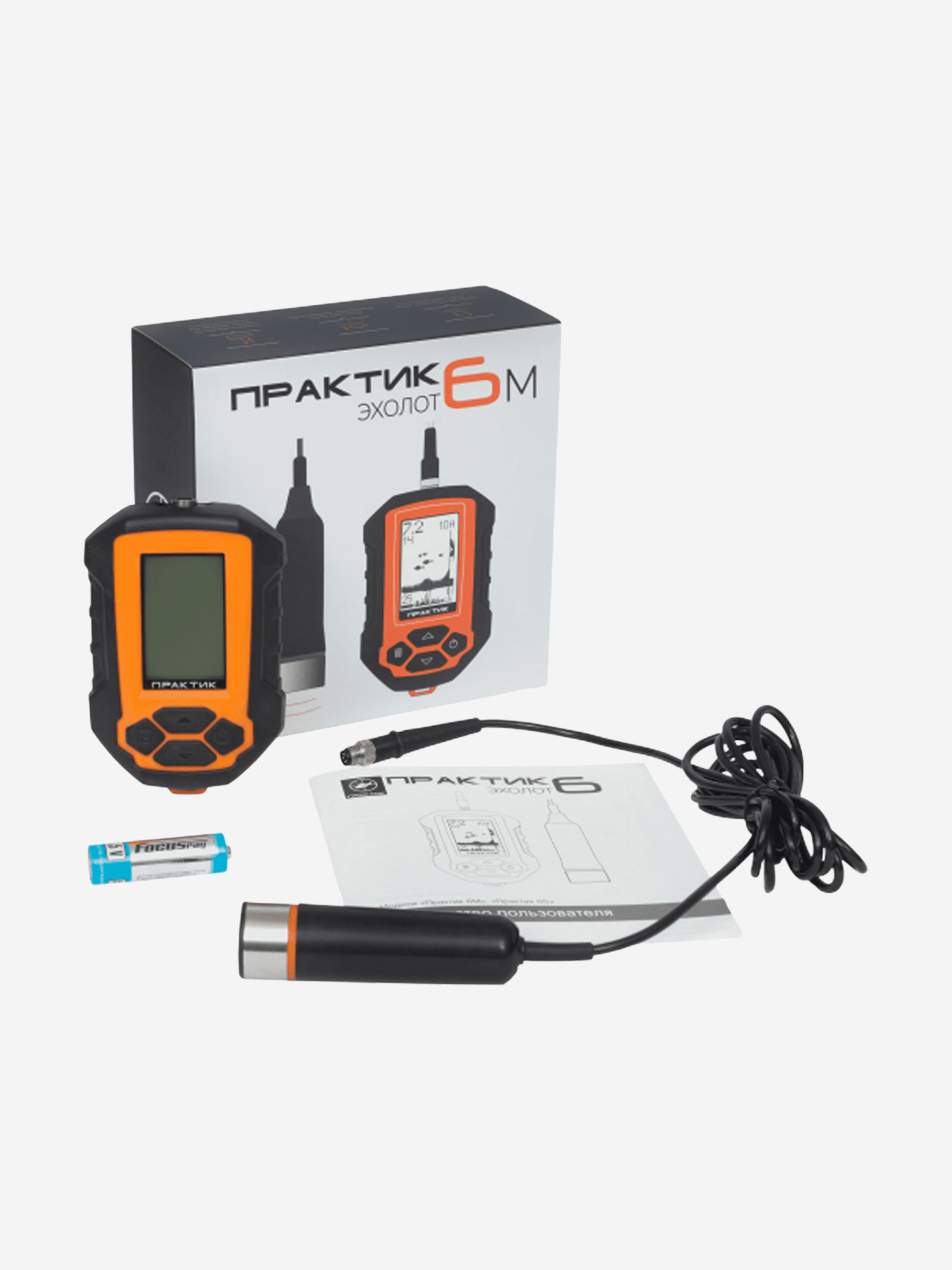 Изображение товара Эхолот Практик 6М (разъемный кабель)