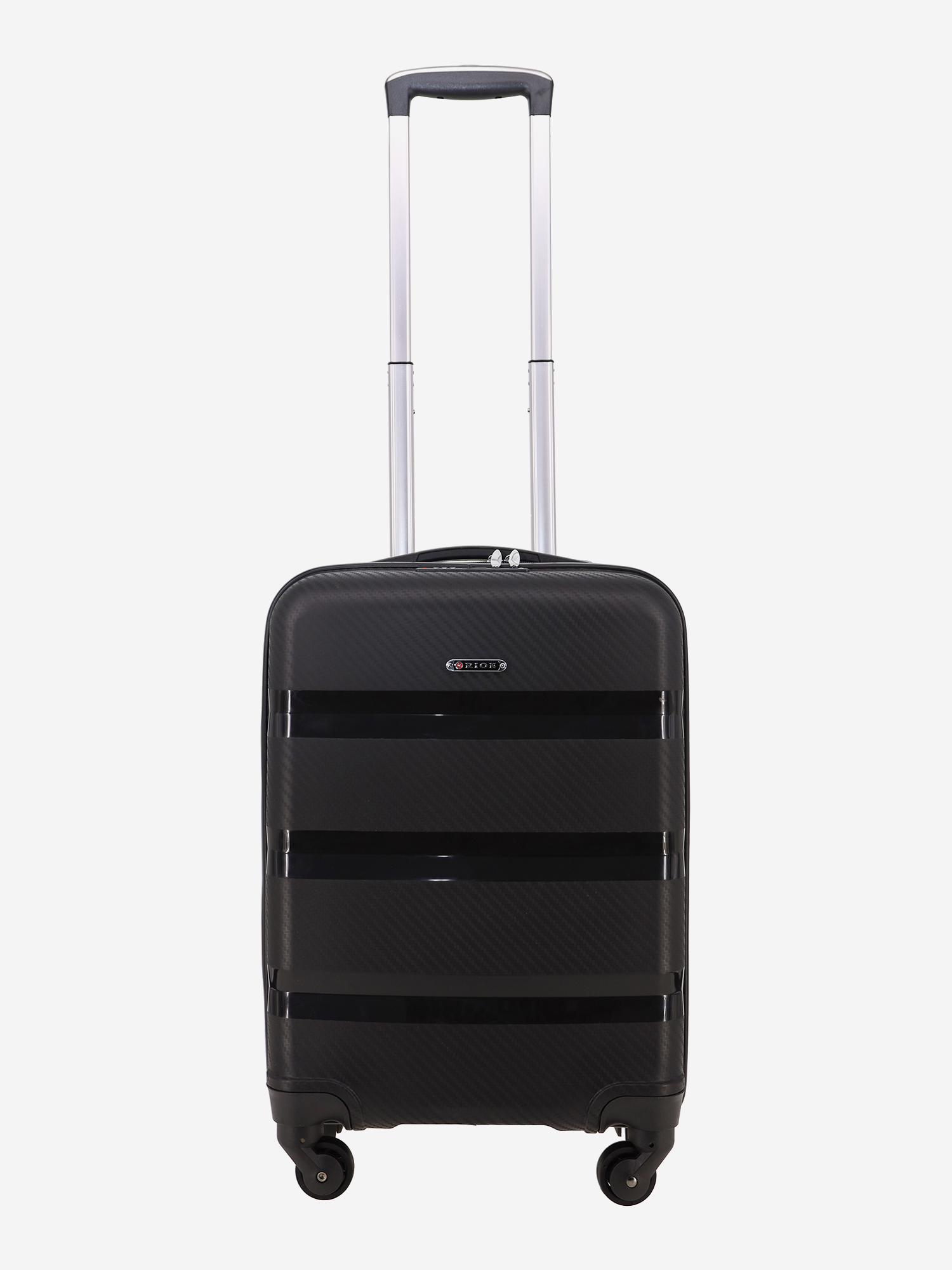 Изображение товара Чемодан Рион+ черный мини чемодан для путешествий и активного отдыха