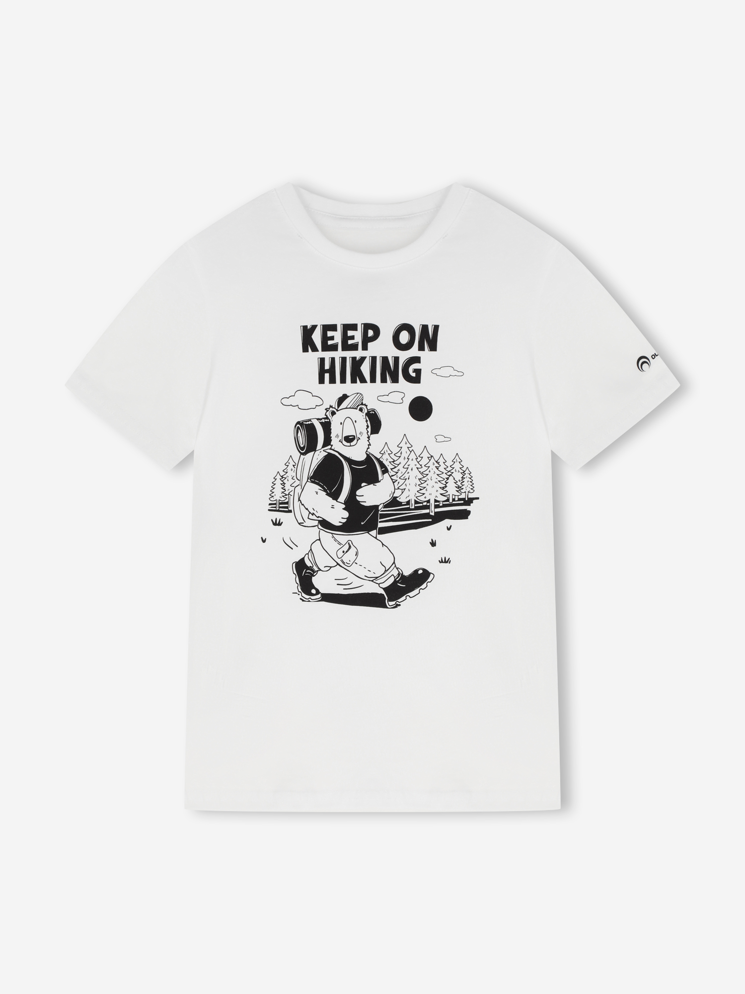 Футболка Outventure для мальчиков, белый, арт. 36001