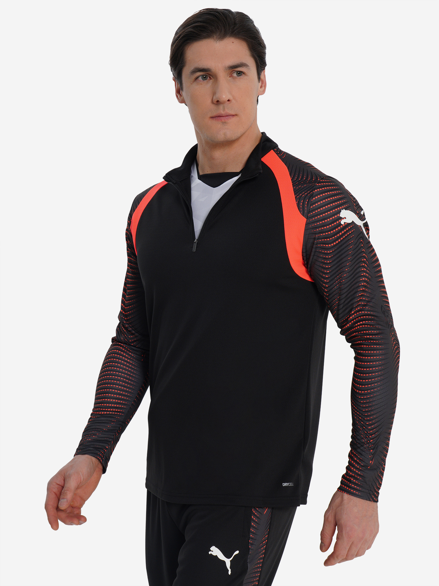 Изображение товара Мужской футбольный джемпер PUMA TeamFinal с молнией ¾ всесезонный