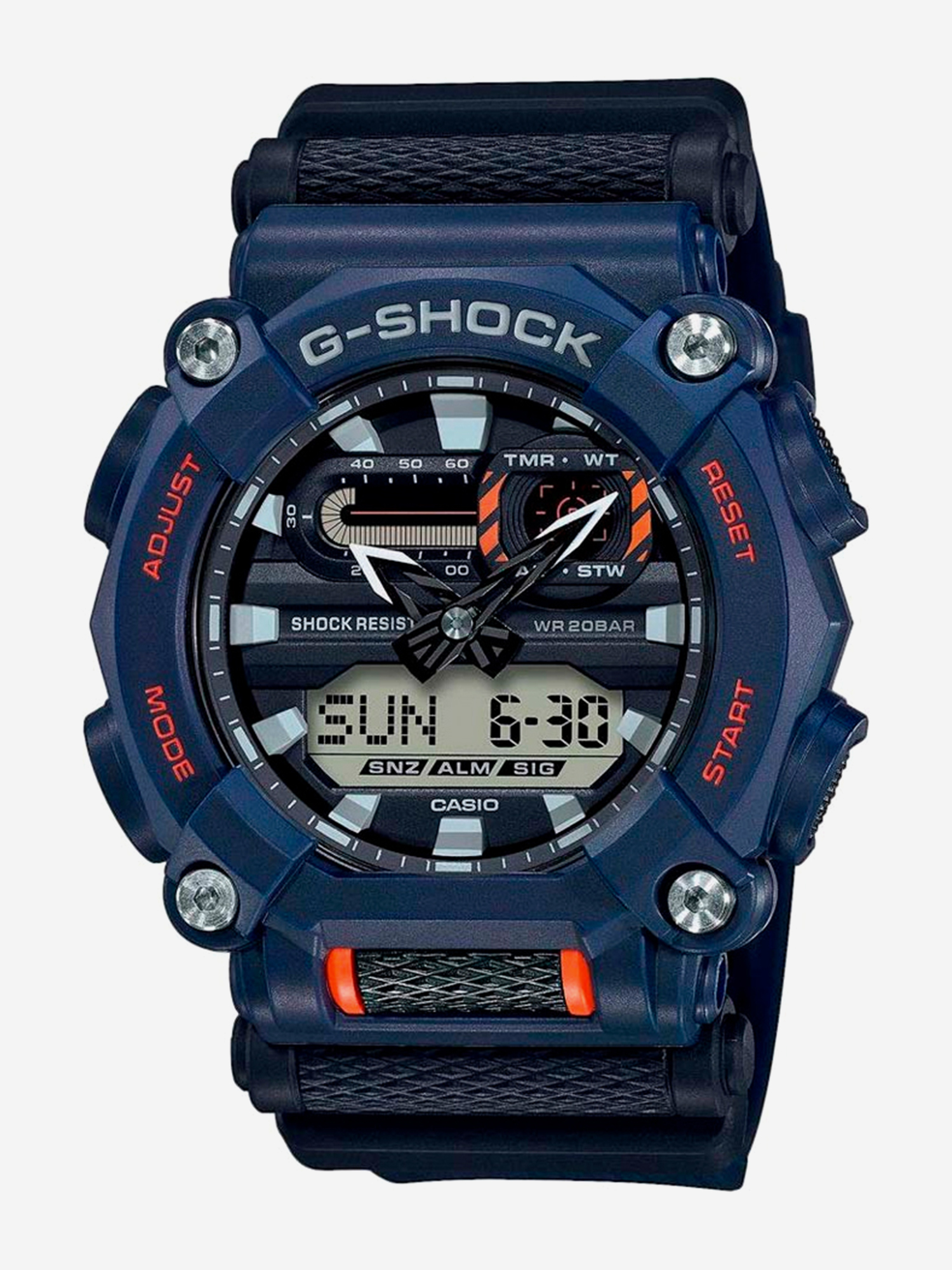 

Спортивные часы CASIO GA-900-2A, Синий
