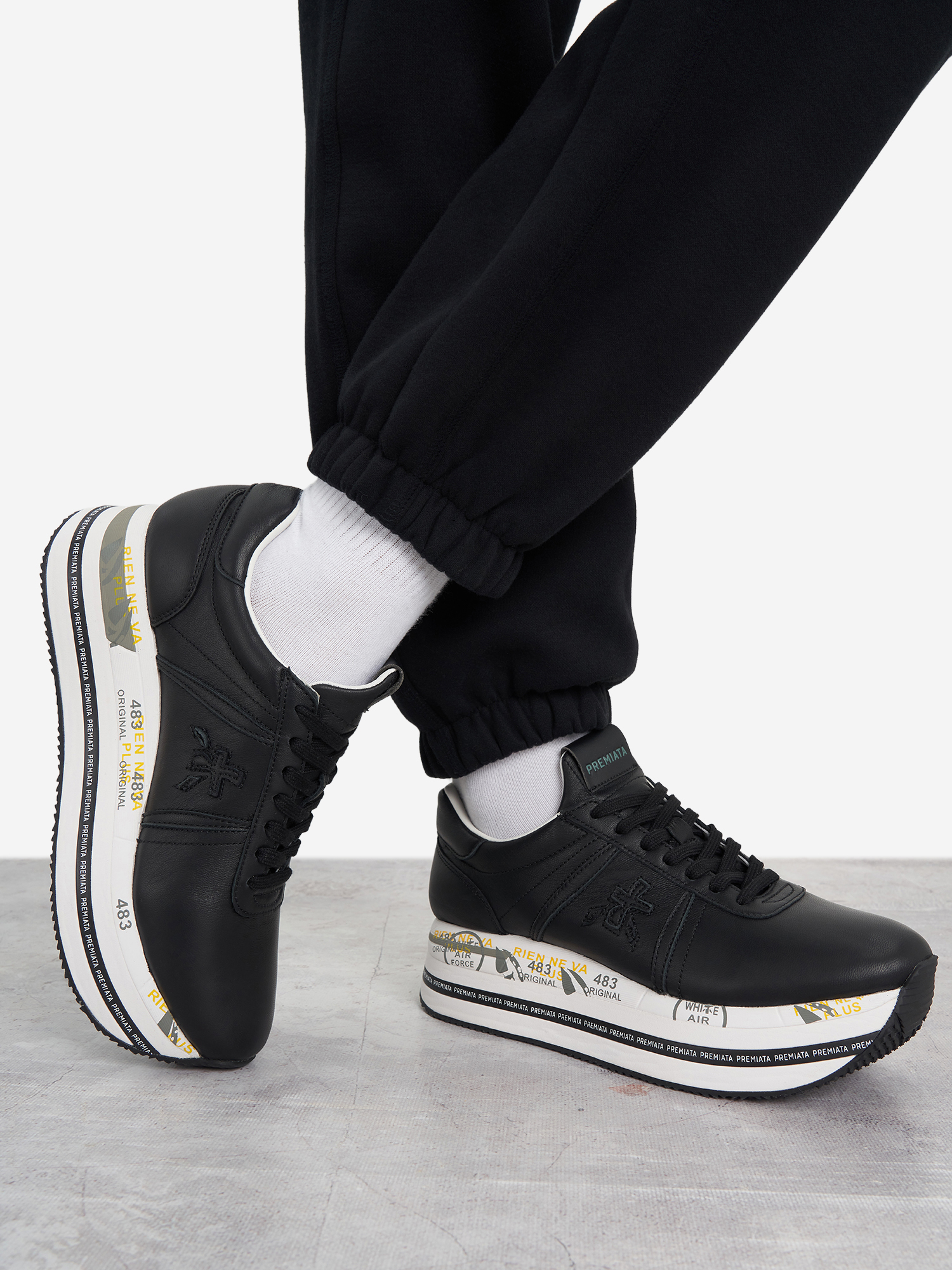 Кроссовки PREMIATA Beth, черный, арт. bet03873p4z0-.