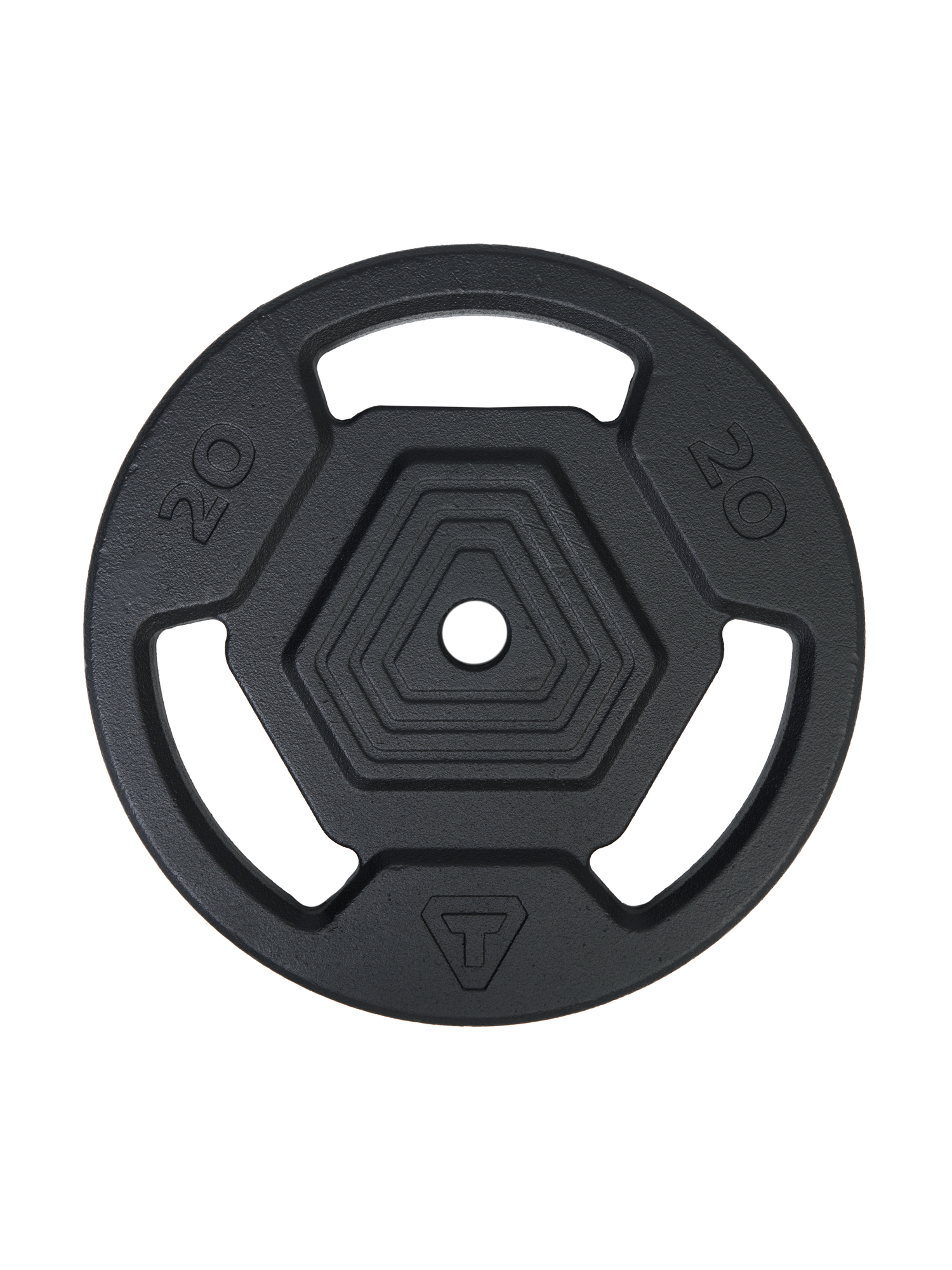 

Диск чугунный Torneo, 20 кг, Черный