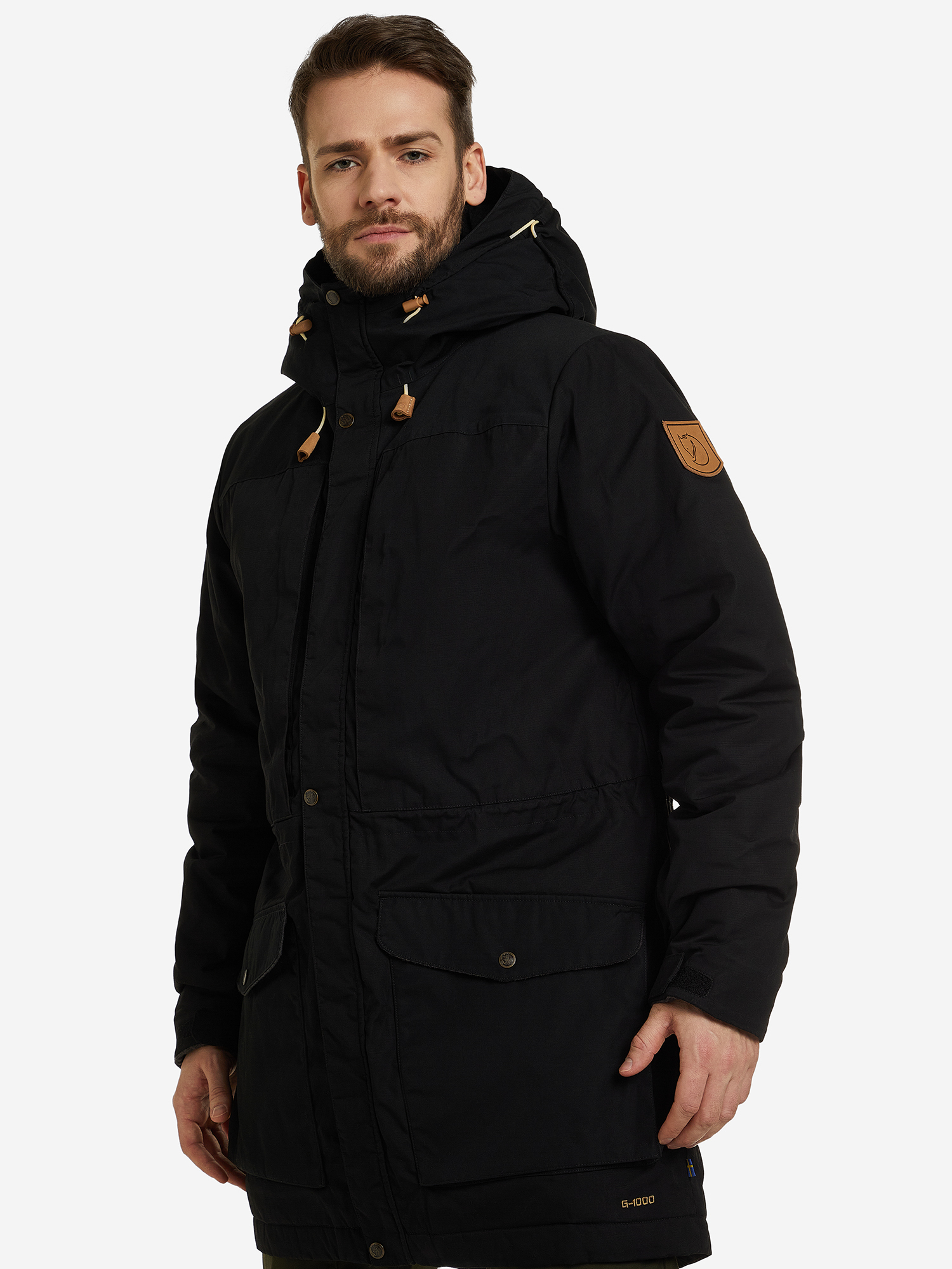 Парка мужская Fjallraven Singi Wool, Черный 81919FJR-550, размер 50